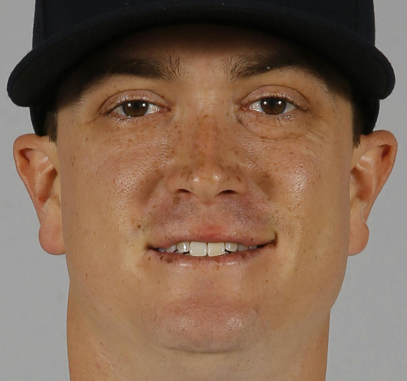 This is a 2016 photo of pitcher Kyle Gibson of the Minnesota Twins baseball team. This image reflects the 2016 active roster as of March 1, 2016, when this image was taken. (AP Photo/Patrick Semansky) ORG XMIT: OTK