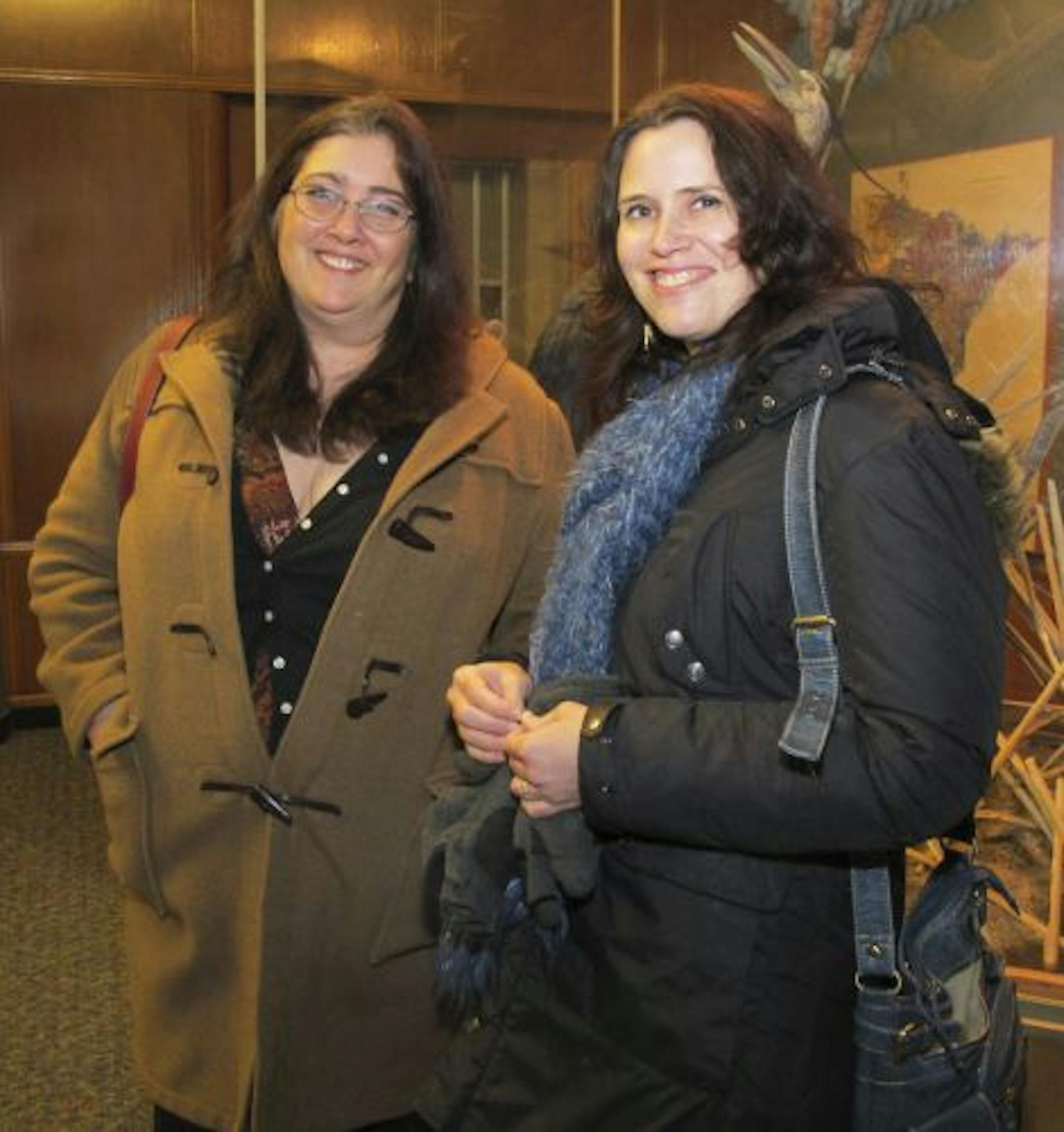 Susan Bacig and Jennifer Cain.