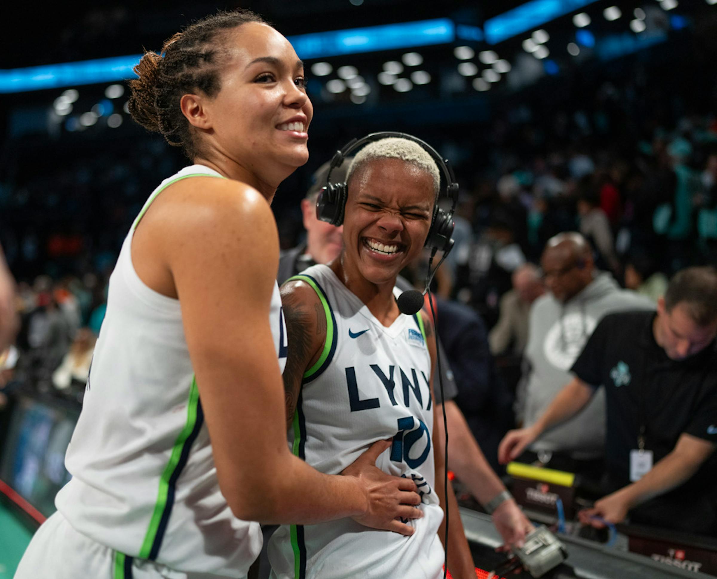 The Lynx’s overtime win over Liberty in Game 1 of the WNBA Finals ranks among the franchise’s best