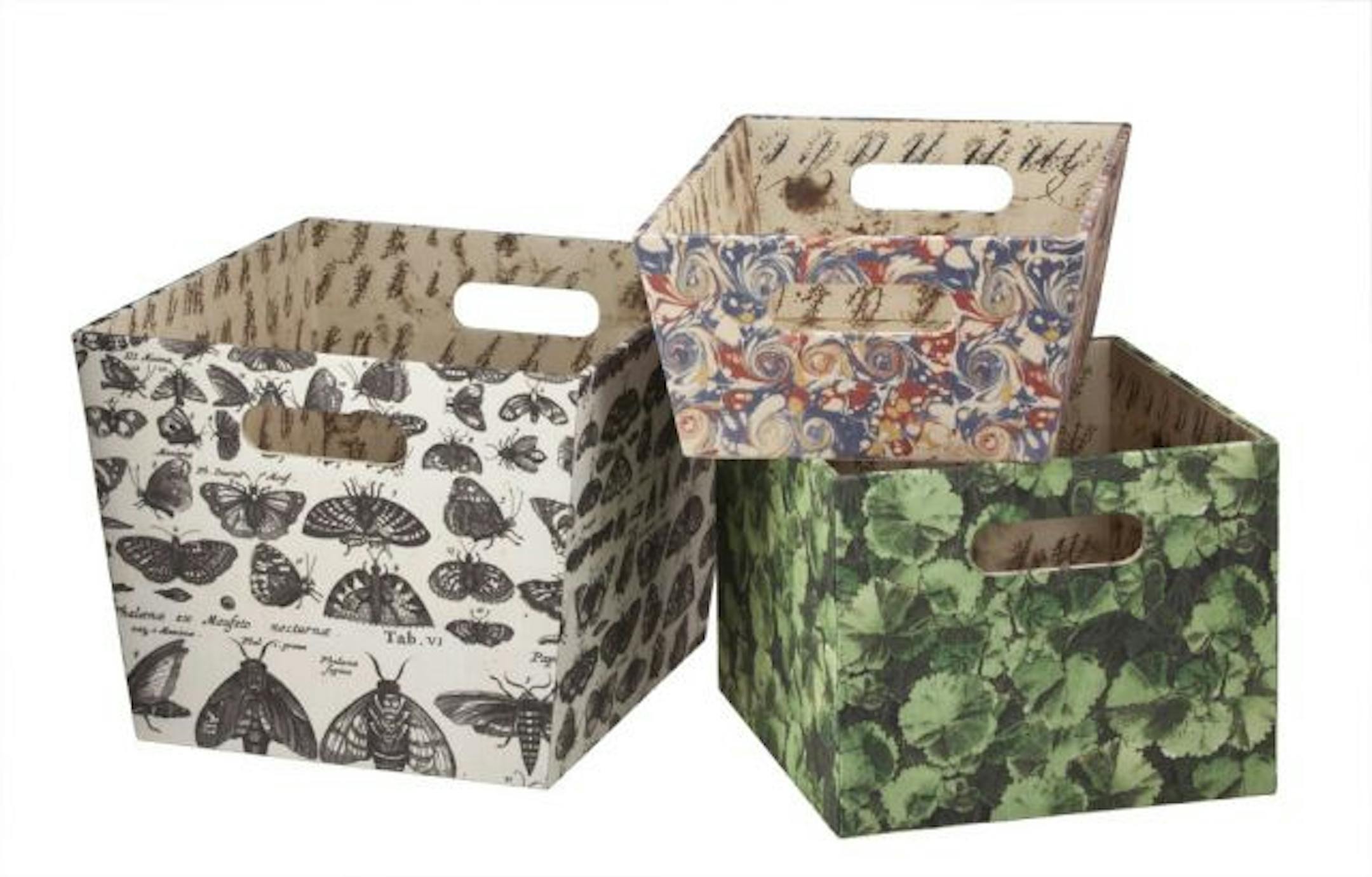 Tapered bins from John Derian for Target collection