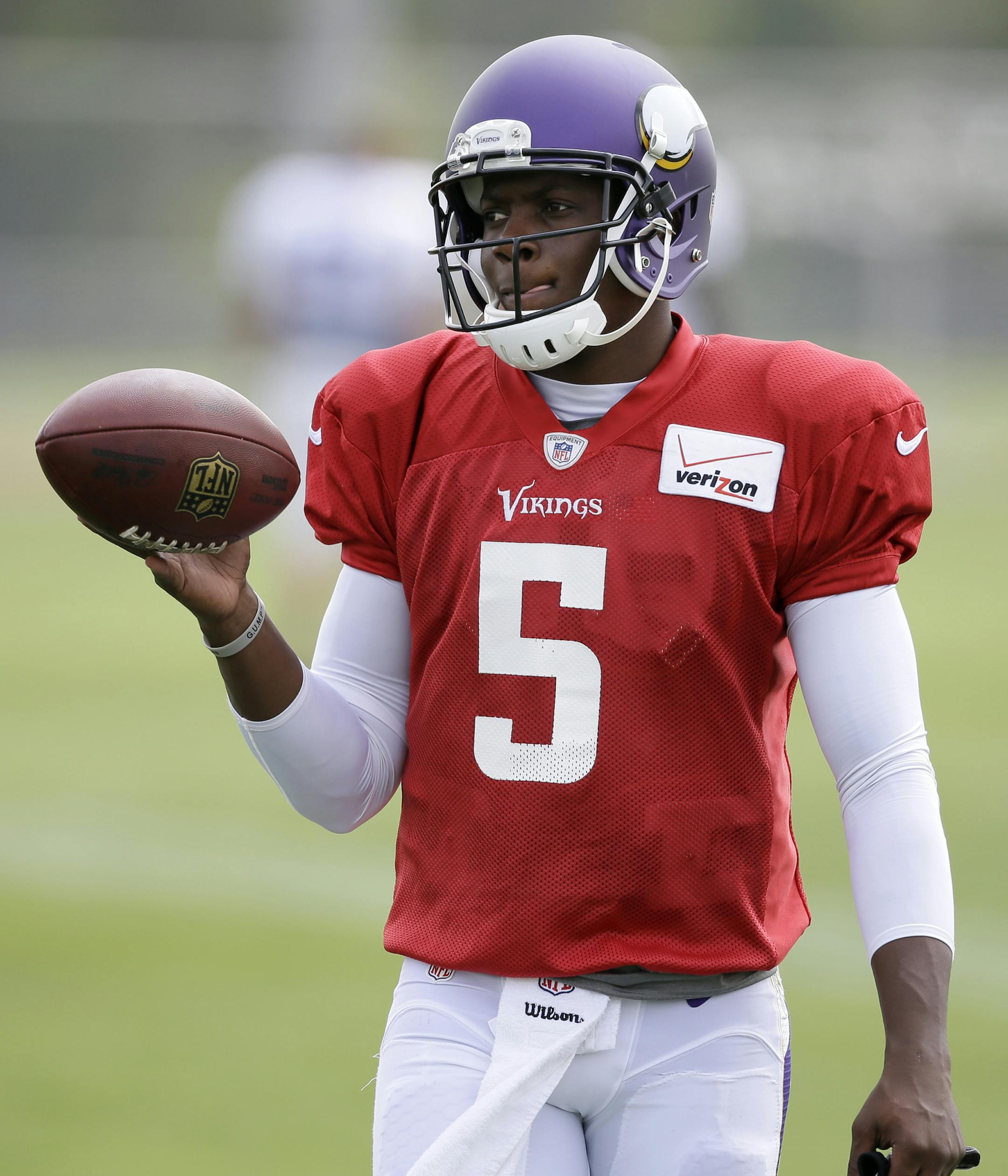 Minnesota Vikings quarterback Teddy Bridgewater