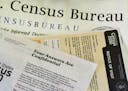 The paperwork used by census takers in 2000. (Boris Yaro/Los Angeles Times/TNS) ORG XMIT: 1220254