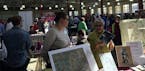 The book fair at the Twin Cities Book Festival.