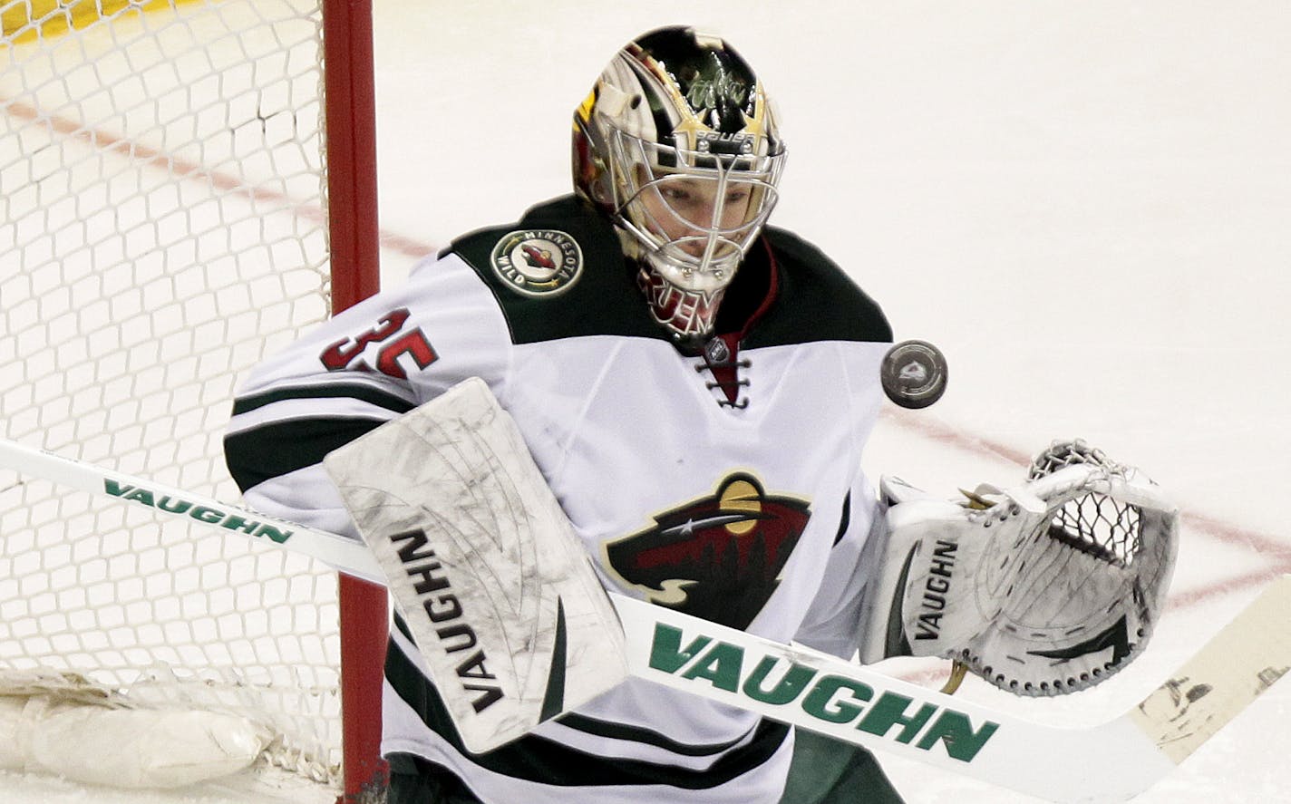 Minnesota Wild goalie Darcy Kuemper