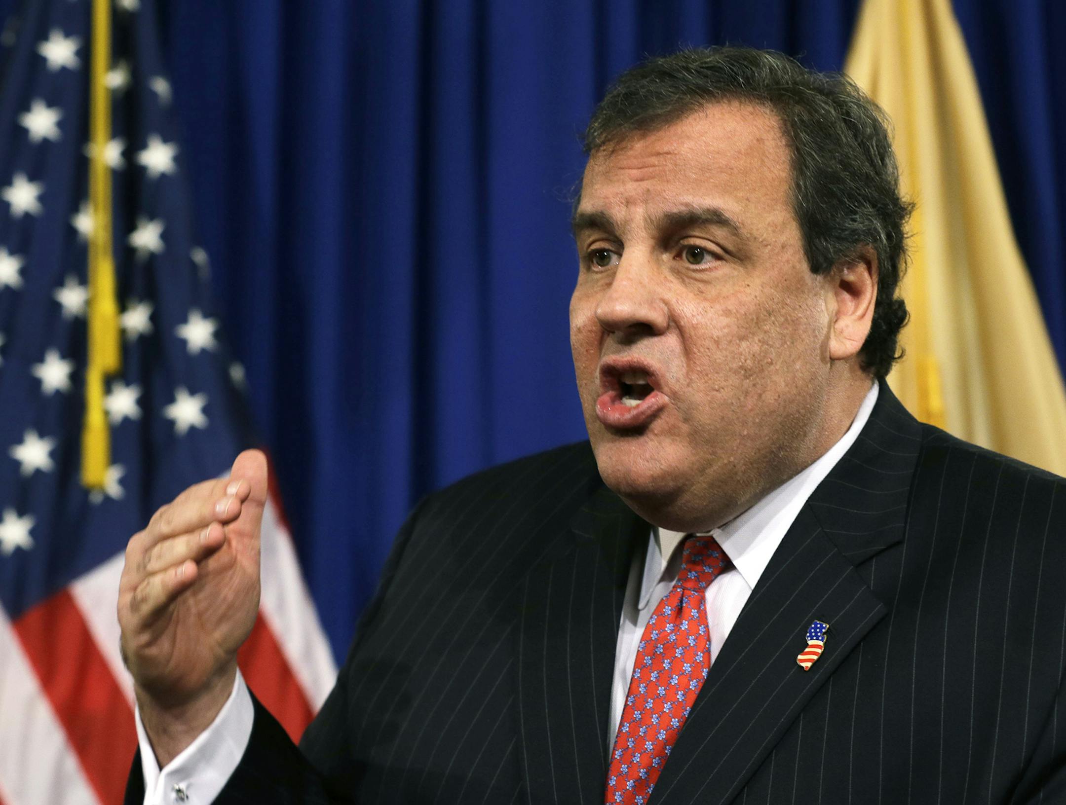 New Jersey Gov. Chris Christie