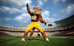 Goldy Gopher at TCF Bank Stadium on the U of M campus in 2009.