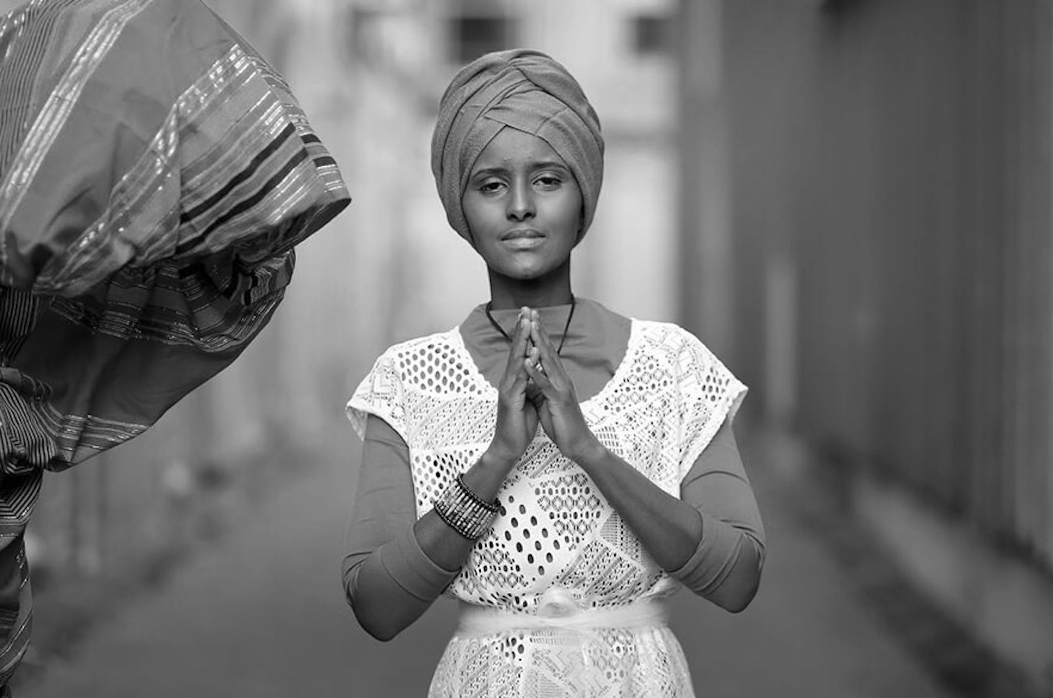 Ifrah Mansour in "How to Have Fun in a Civil Wa," part of the Guthrie Theater's Solo Emerging Artist Celebration.