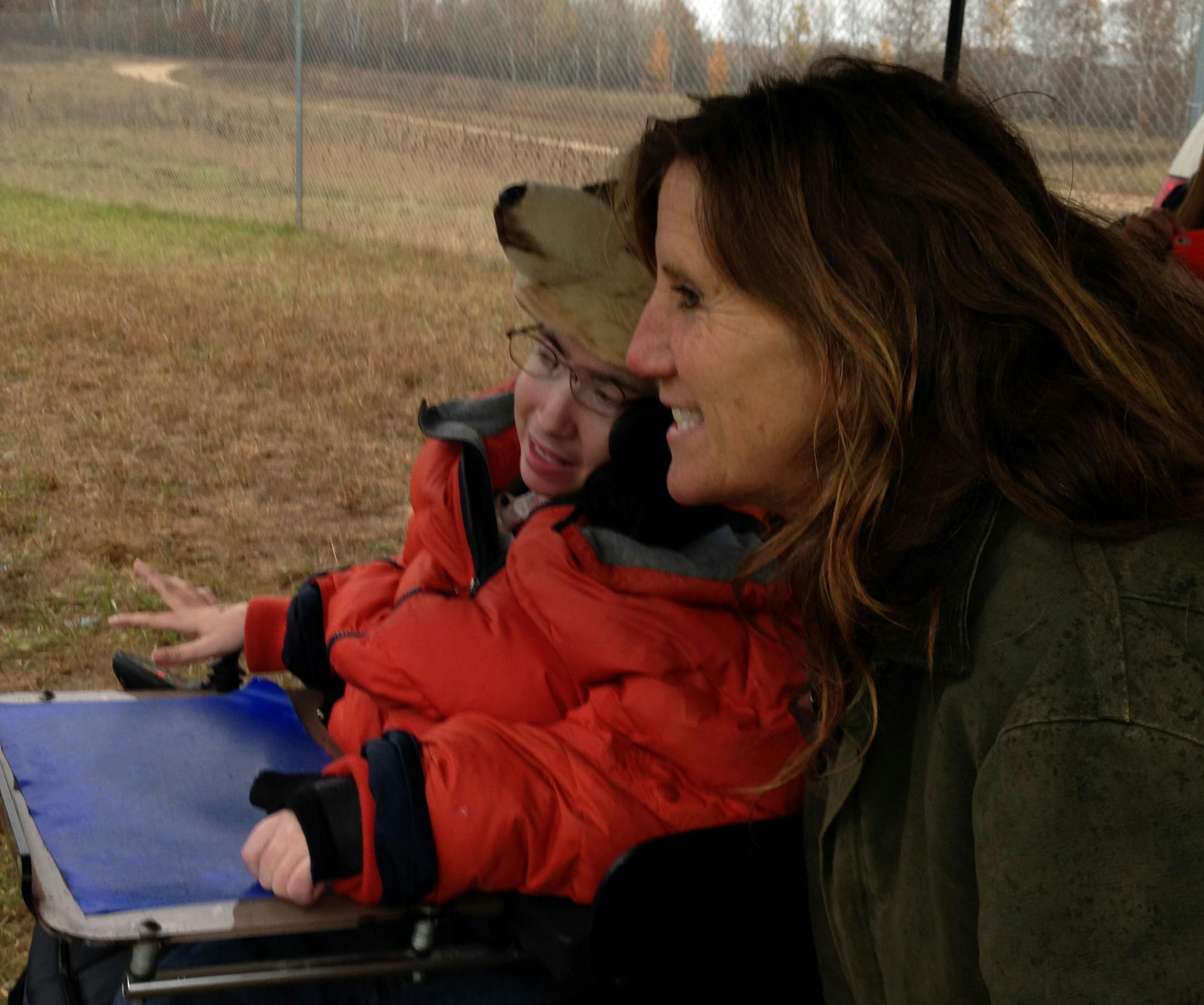 Paul Schnell, left, and Peggy Callahan