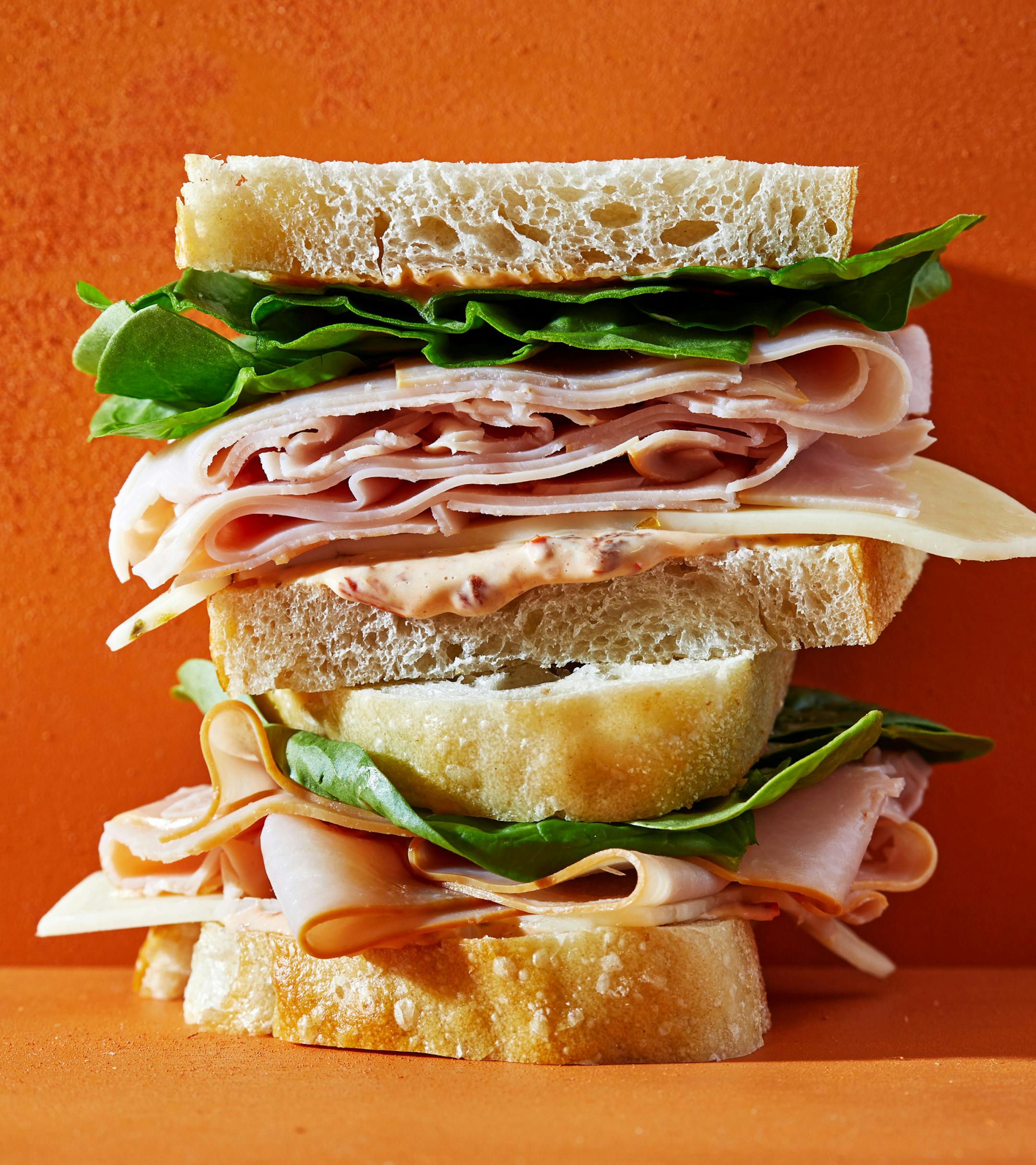 Spicy, Smoky Turkey Sandwich.