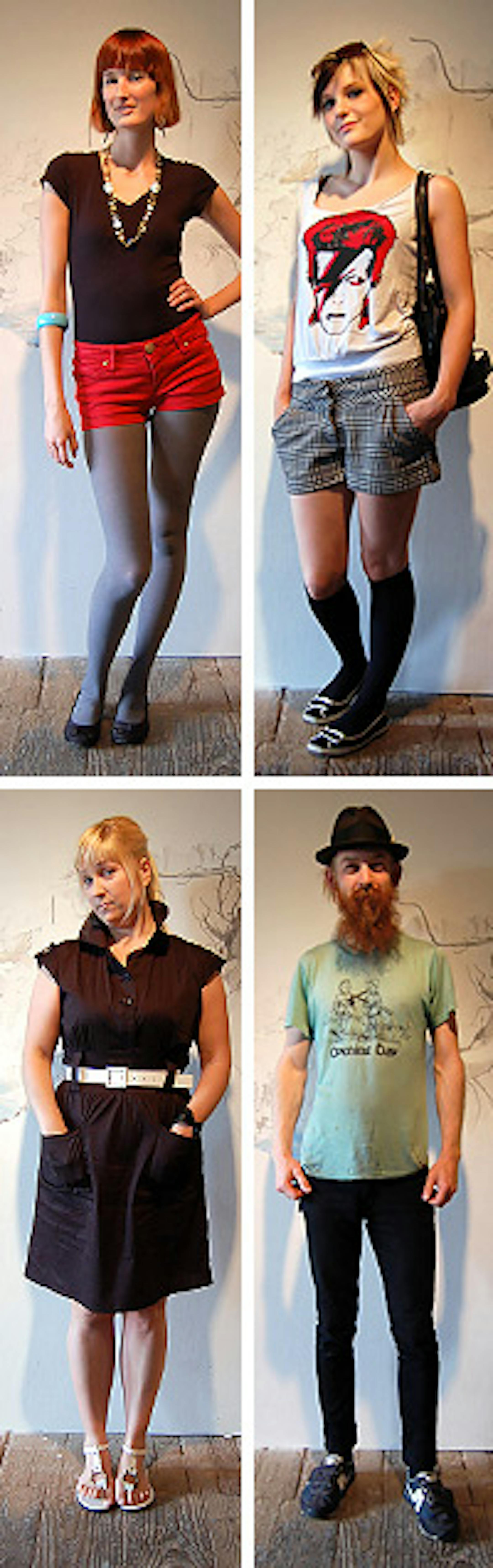 Clockwise from top - Karen O'Bryan, Alli Olwell, Levi Nies, Alison Hoekstra