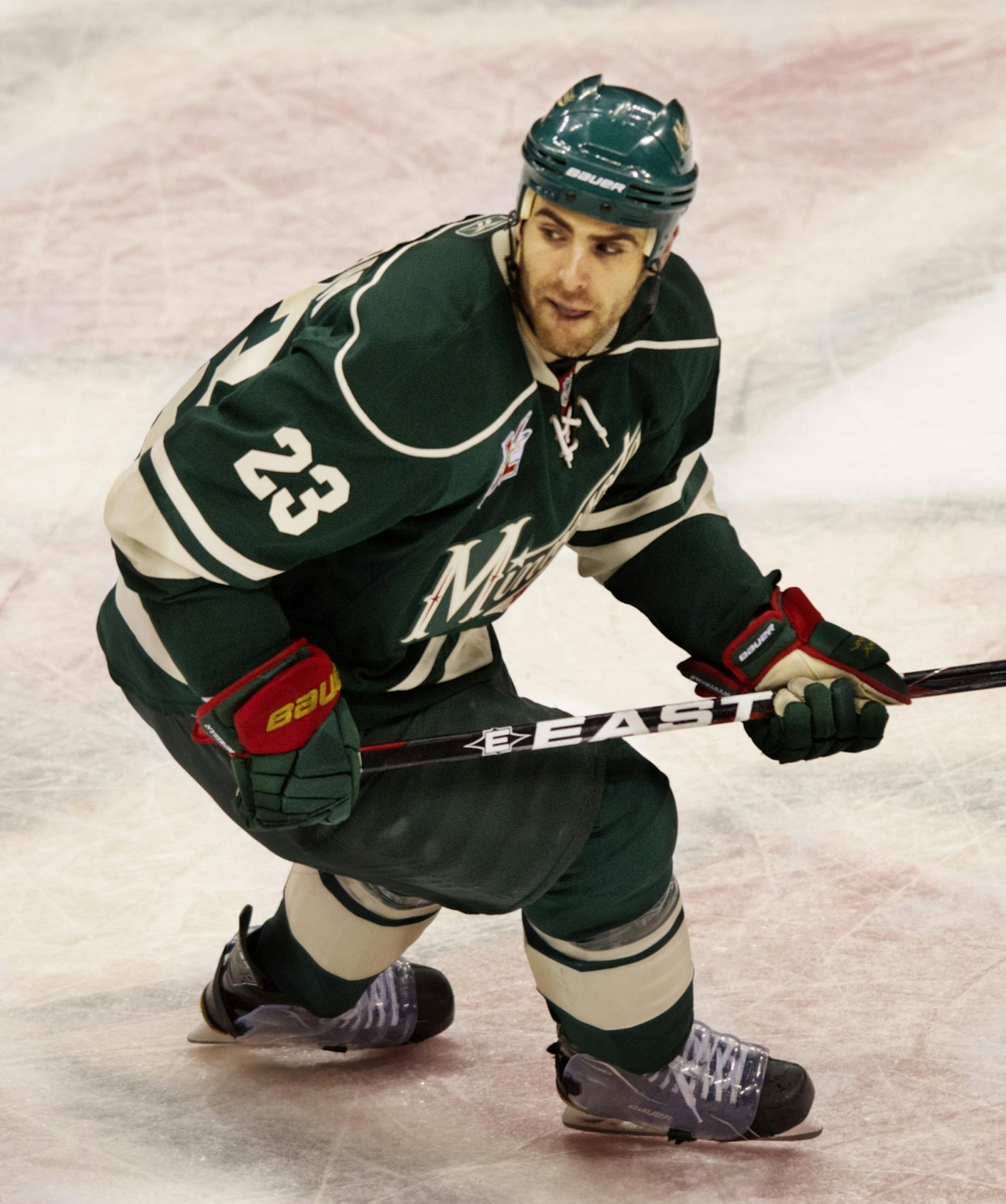 Wild forward Eric Nystrom