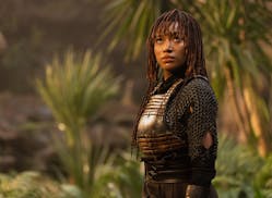 Mae (Amandla Stenberg) gets ready for battle in "The Acolyte."