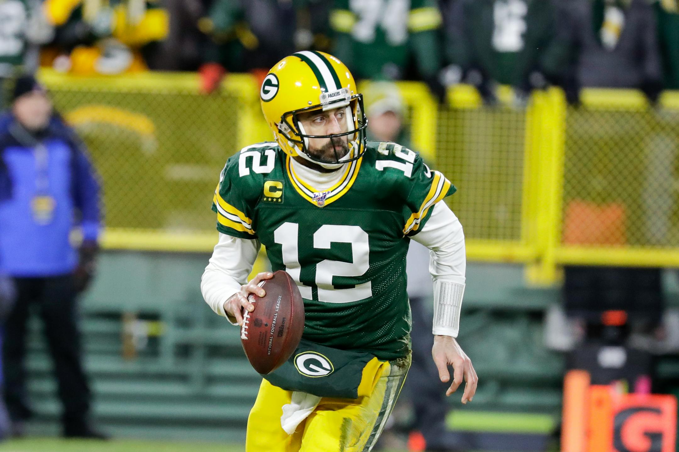 Green Bay Packers' Aaron Rodgers