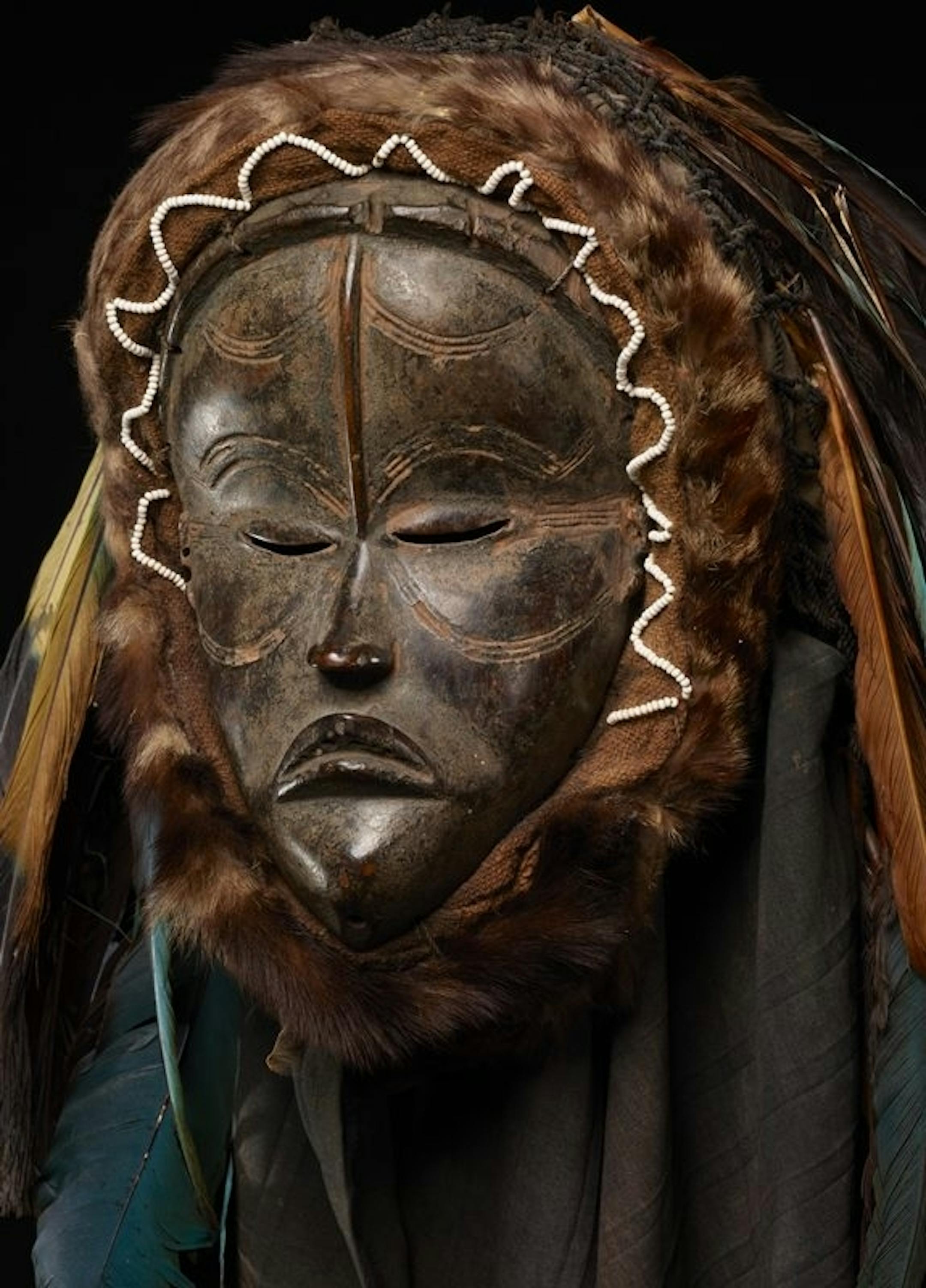This 20th century face mask from Liberia was a recent gift to the MIA.