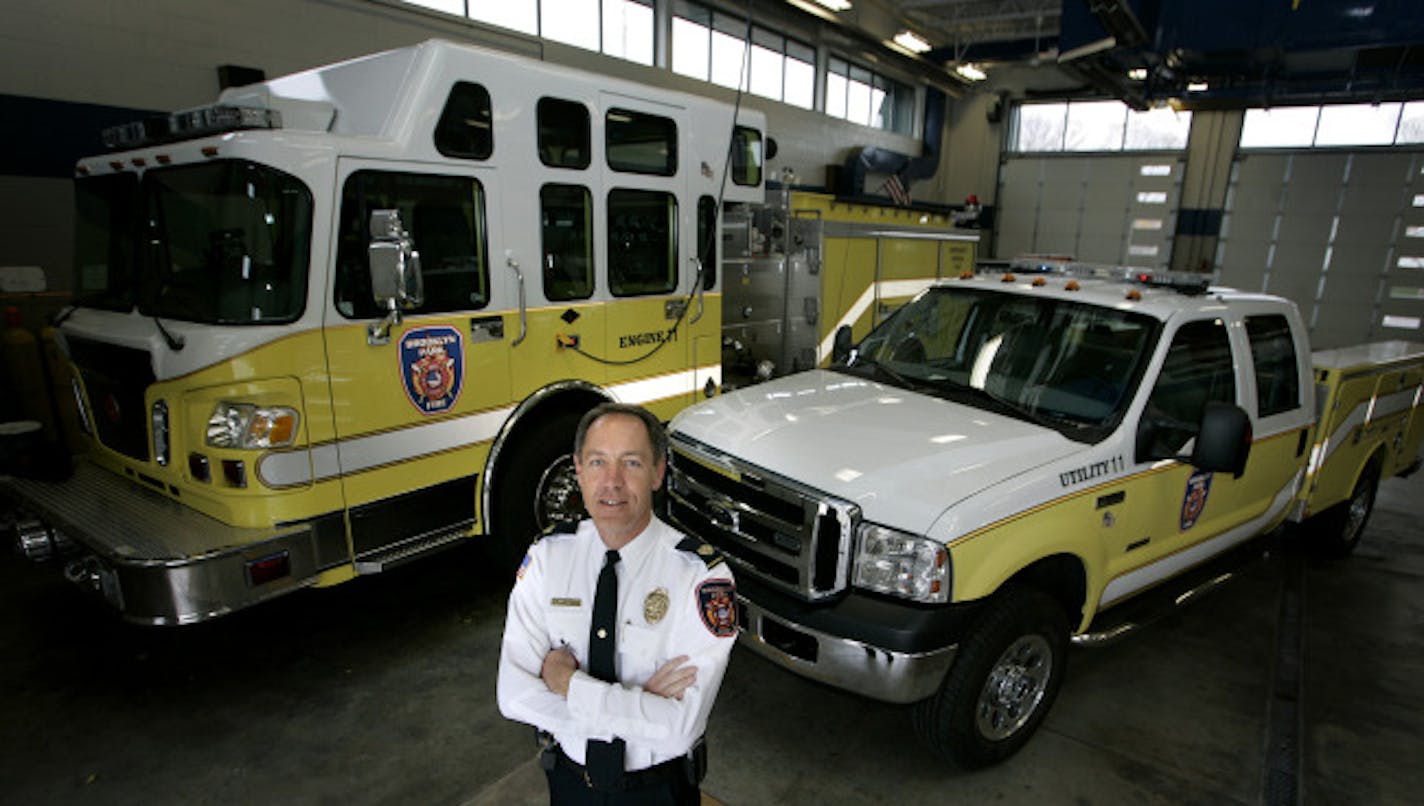 Brooklyn Park Fire Chief Ken Prillaman