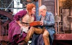 Robert Orth plays Sweeney Todd and Catherine Cook is Mrs. Lovett in the Mill City Summer Opera production being staged in the ruins of the old Washbur