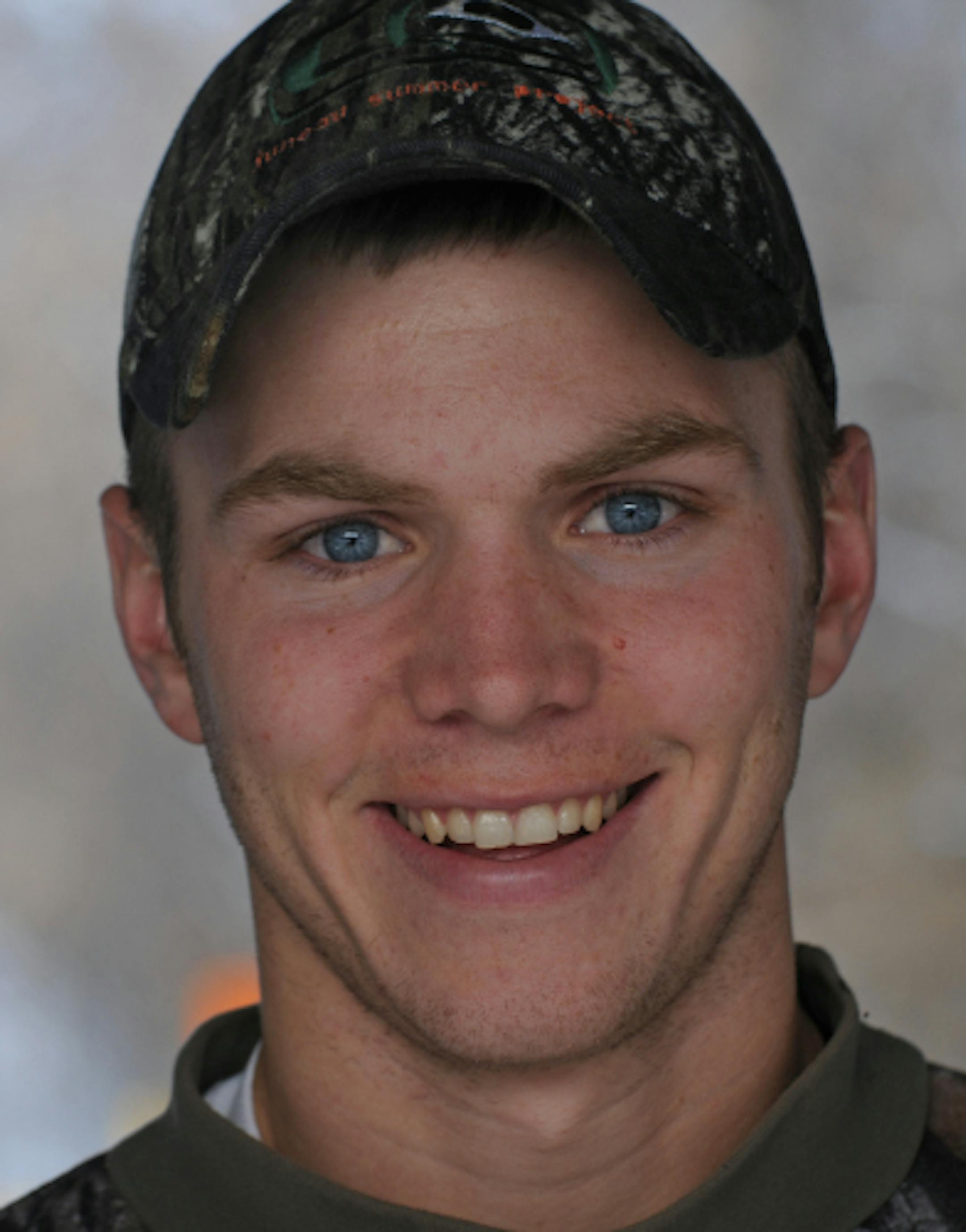 Issac Landecker, a University of Minnesota student and ardent outdoorsman.