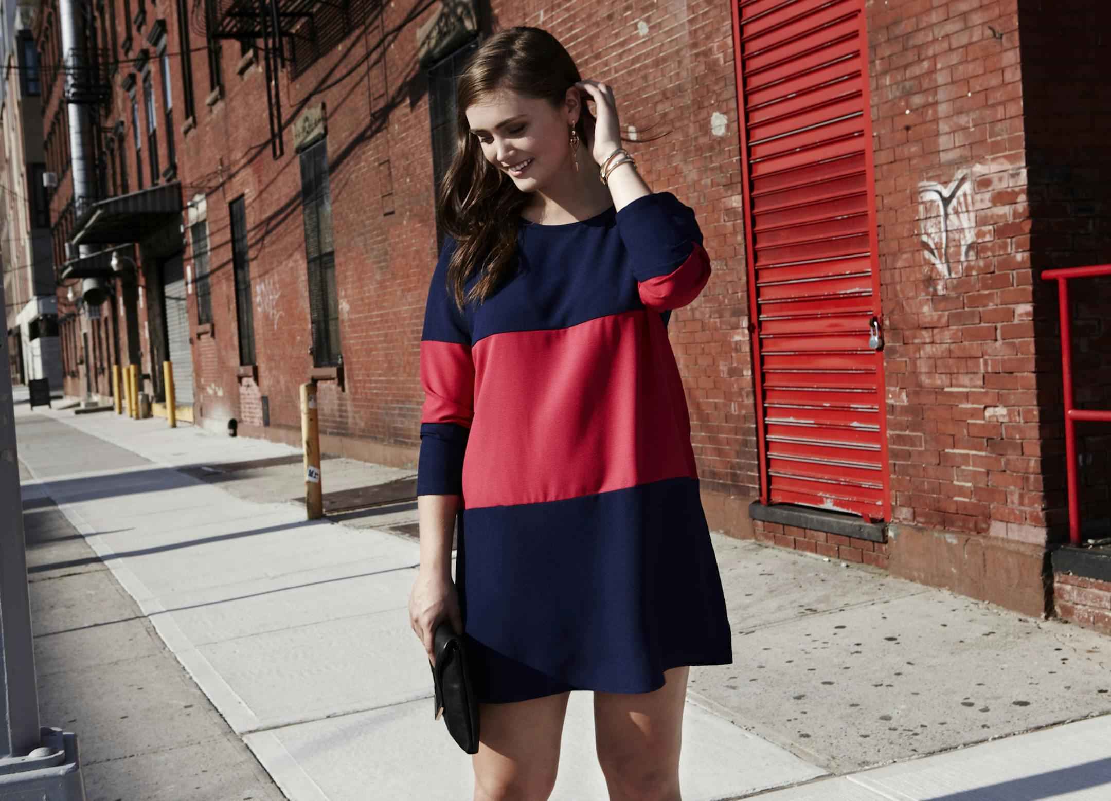 BB Dakota's "Dirk" dress is available through Gwynnie Bee, a subscription rental clothing service for sizes 10 to 32. (Gwynnie Bee) ORG XMIT: 1174782