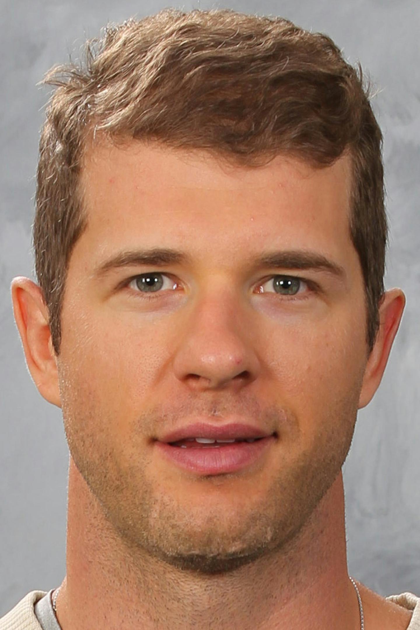 ST. PAUL, MN - SEPTEMBER 17: Jason Pominville #29 of the Minnesota Wild poses for his official headshot for the 2015-2016 season on September 17, 2015 at the Xcel Energy Center in St. Paul, Minnesota. (Andy King/NHLI via Getty Images) *** Local Caption *** Jason Pominville ORG XMIT: 570172171