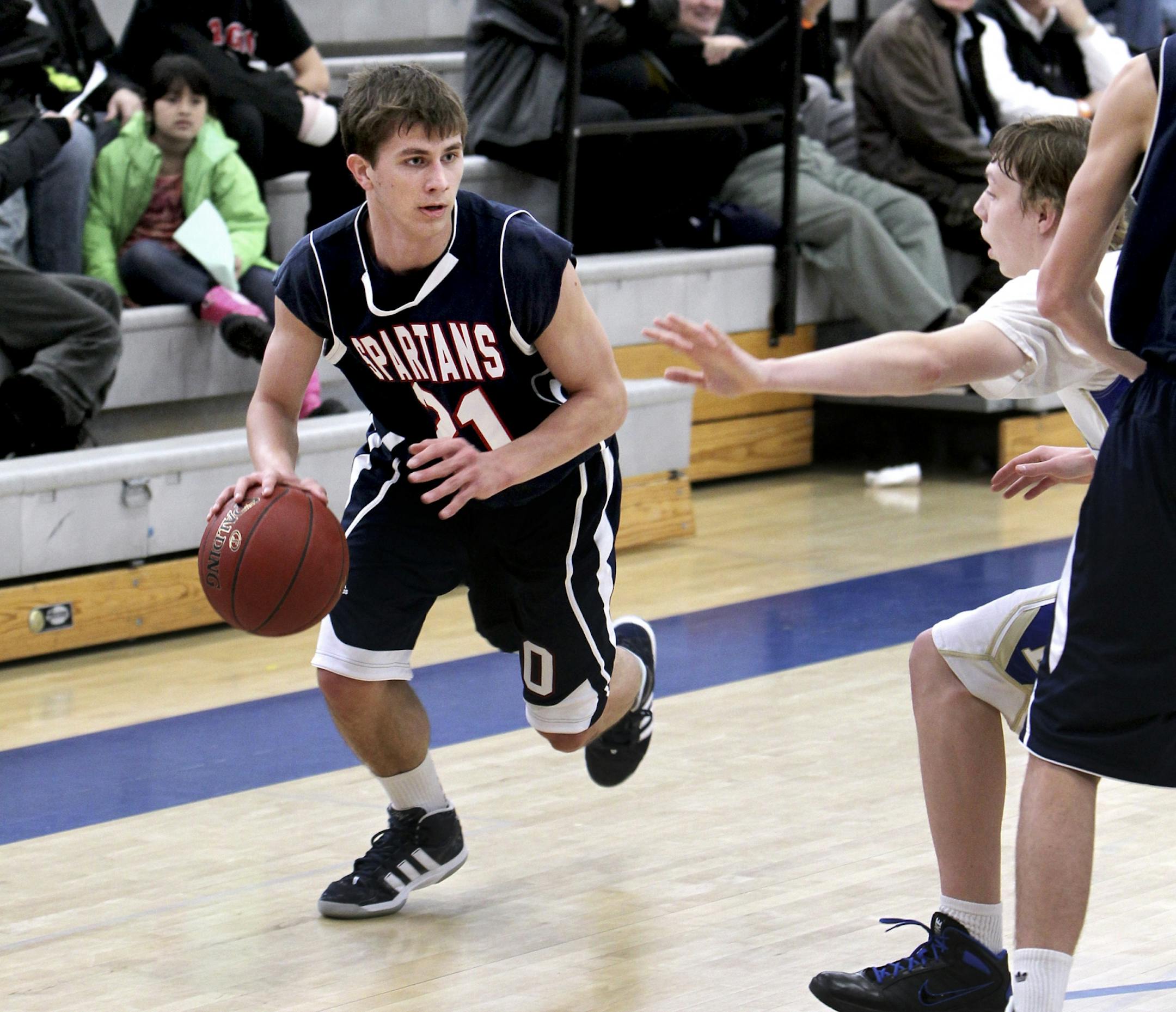 Orono's Brady Wohler (21)