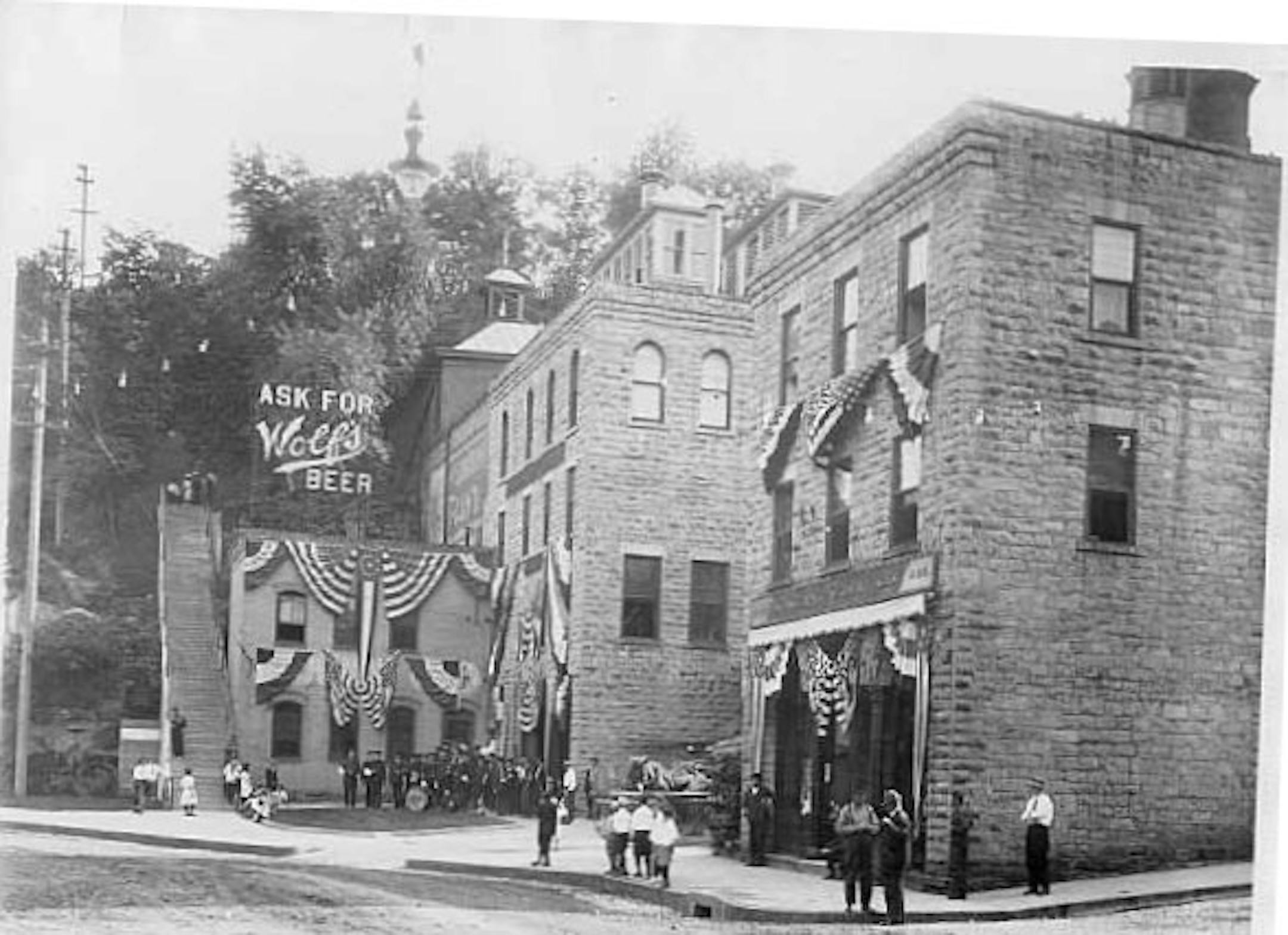 Joseph Wolf Brewing Company, LLC Historic photo of the Joseph Wolf Brewing Company