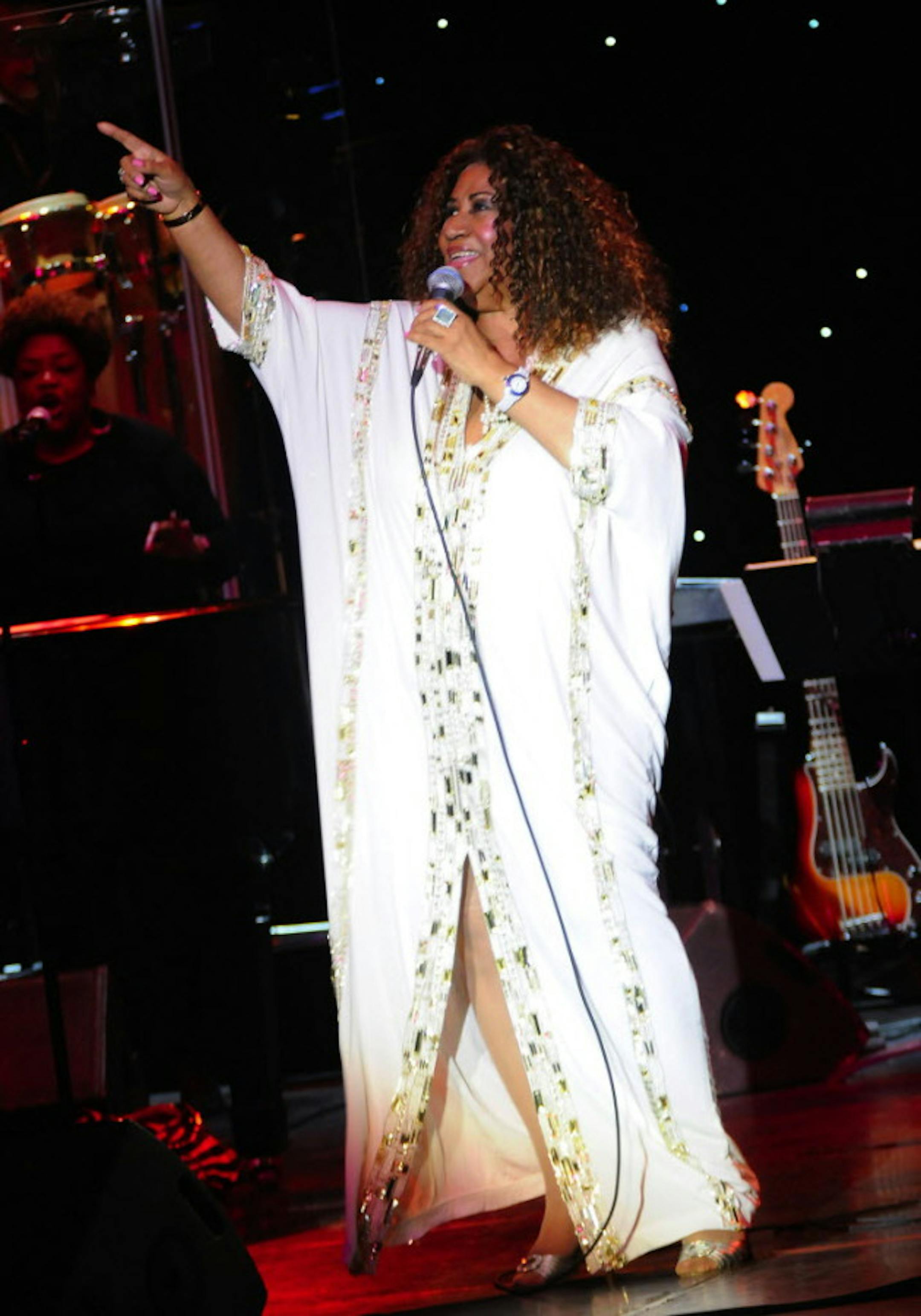 Aretha at Mystic Lake/ Photo by Tony Nelson