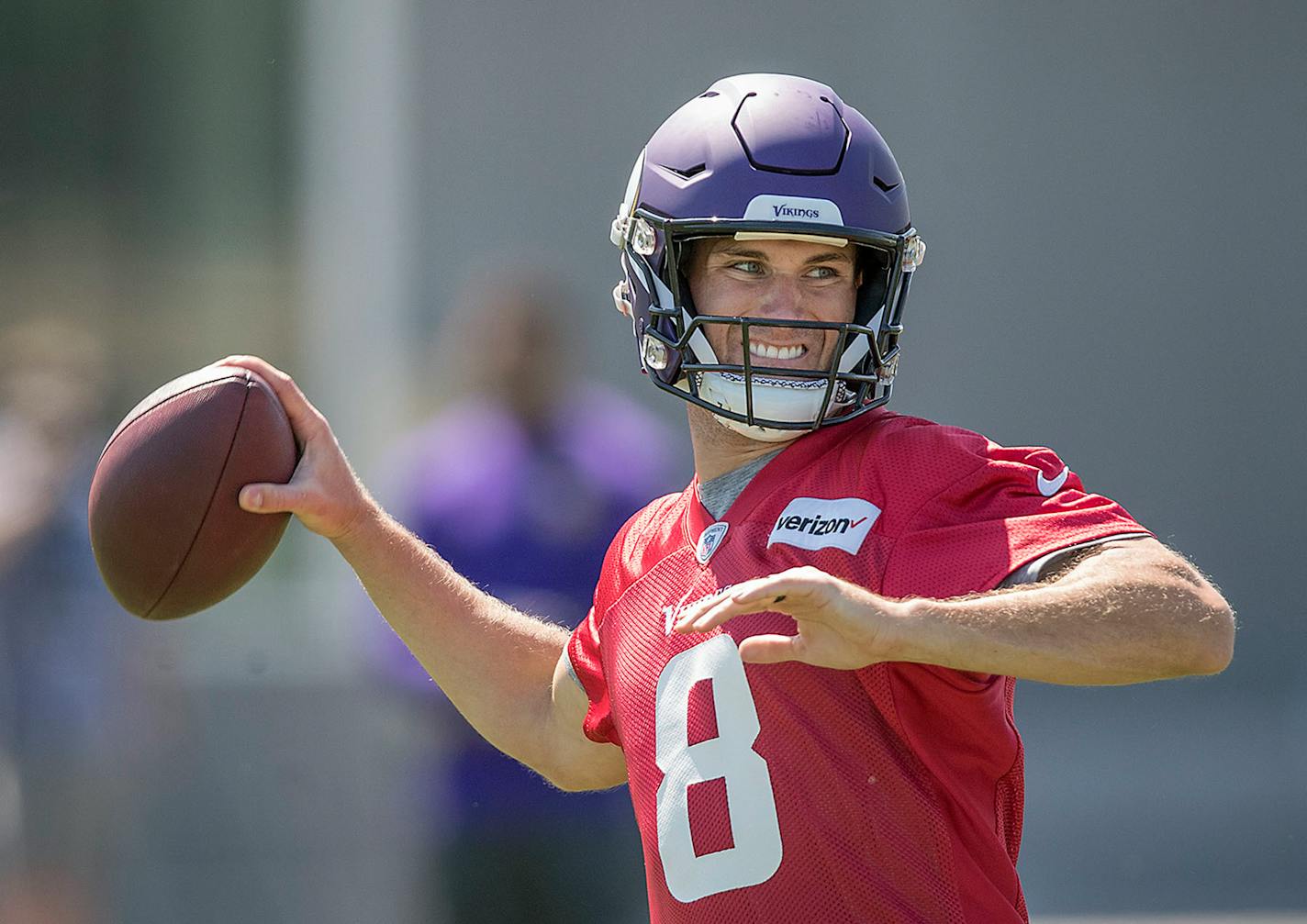 Vikings quarterback Kirk Cousins