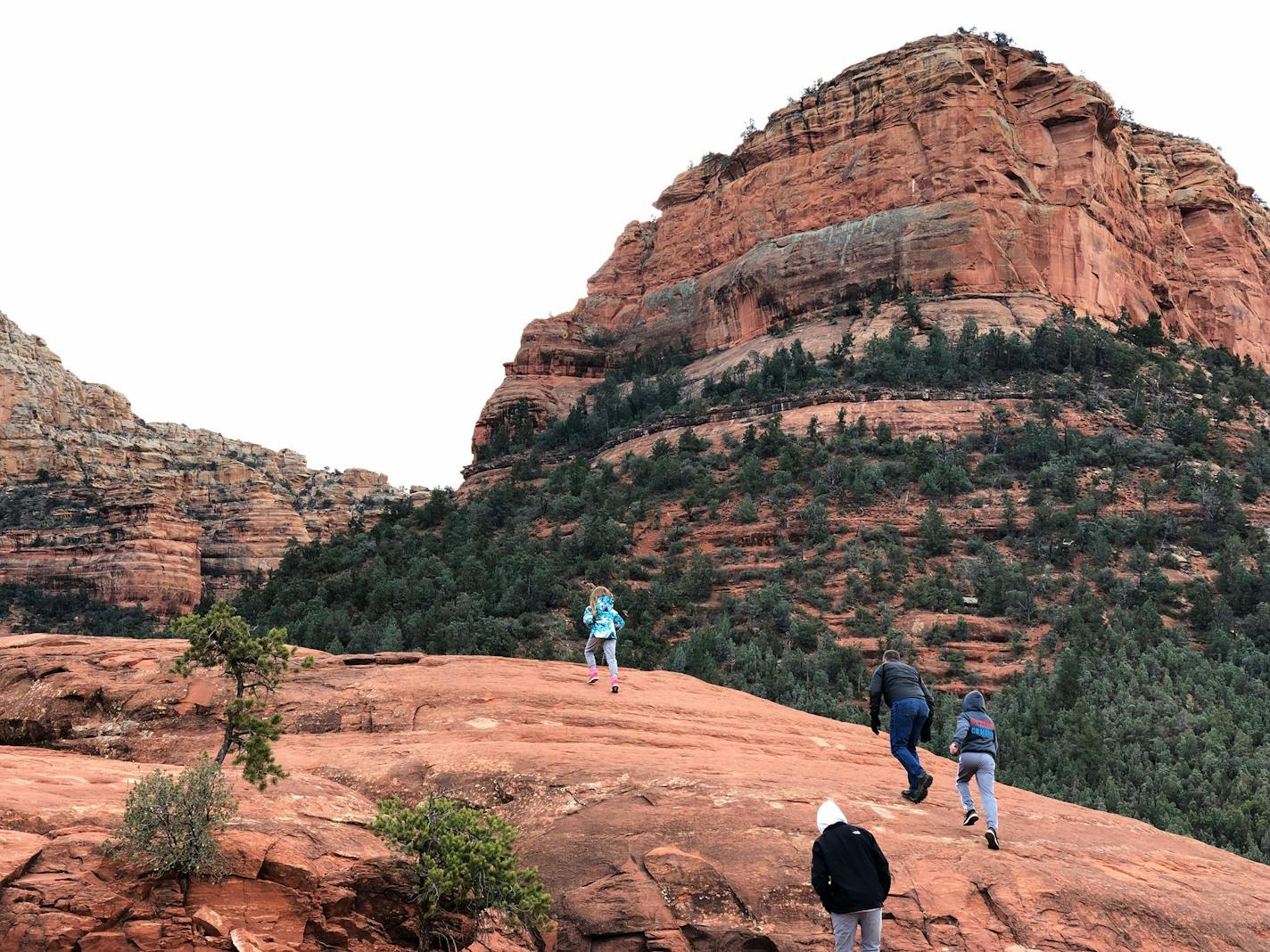 The Samuel family explores Red Rock Country in Coconino National Forest. Photo by Jennifer Jeanne Patterson, special to the Star Tribune