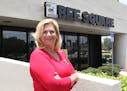 Jennifer Martin stands in front of Bee Square Consultation and Services on July 2, 2015, in Orlando, Fla. (Chandler Doyle/ Orlando Sentinel/TNS) ORG X