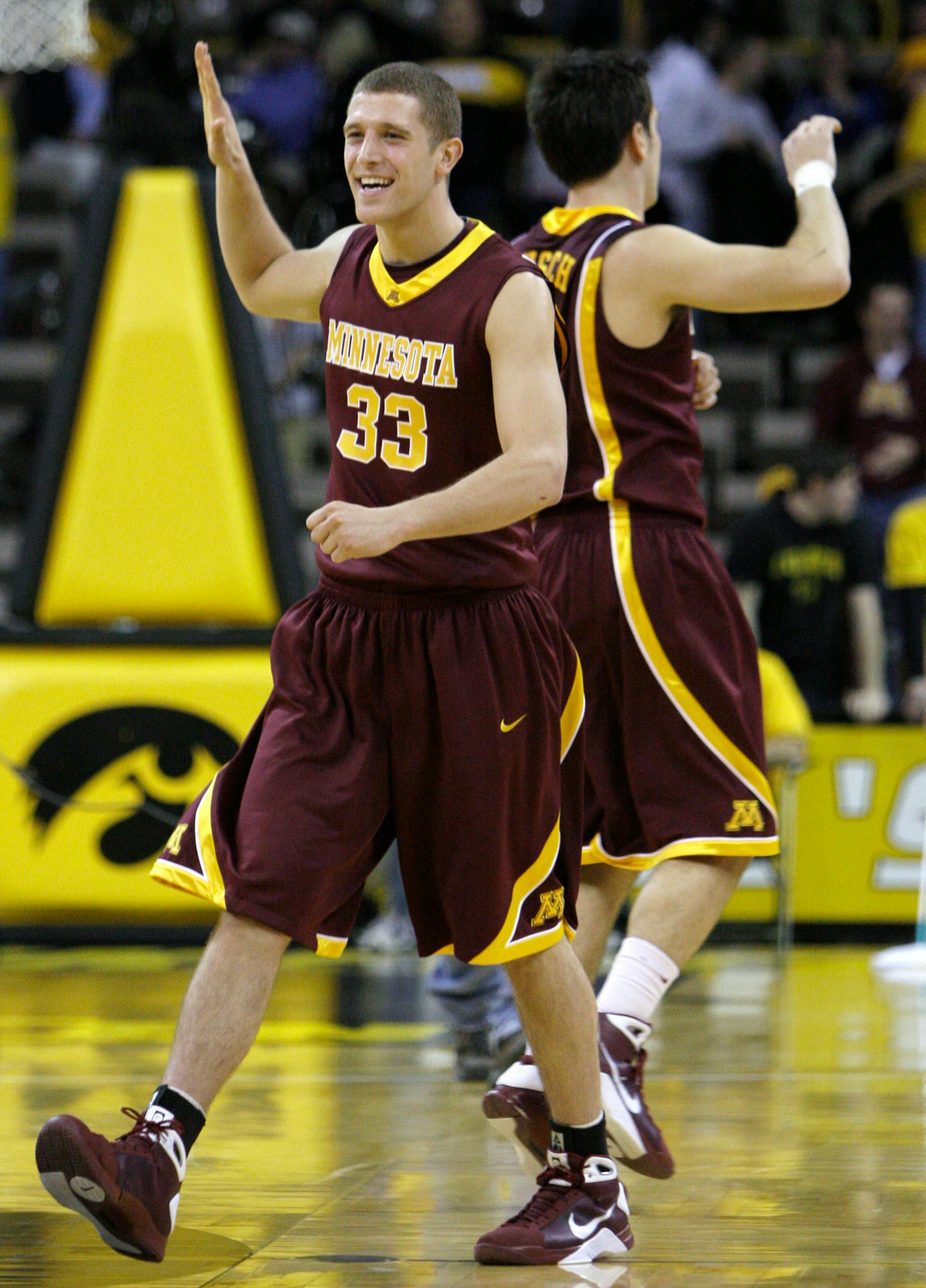 Gophers senior guard-forward Jamal Abu-Shamala (33) has seen the worst of times and the best of times with the program.