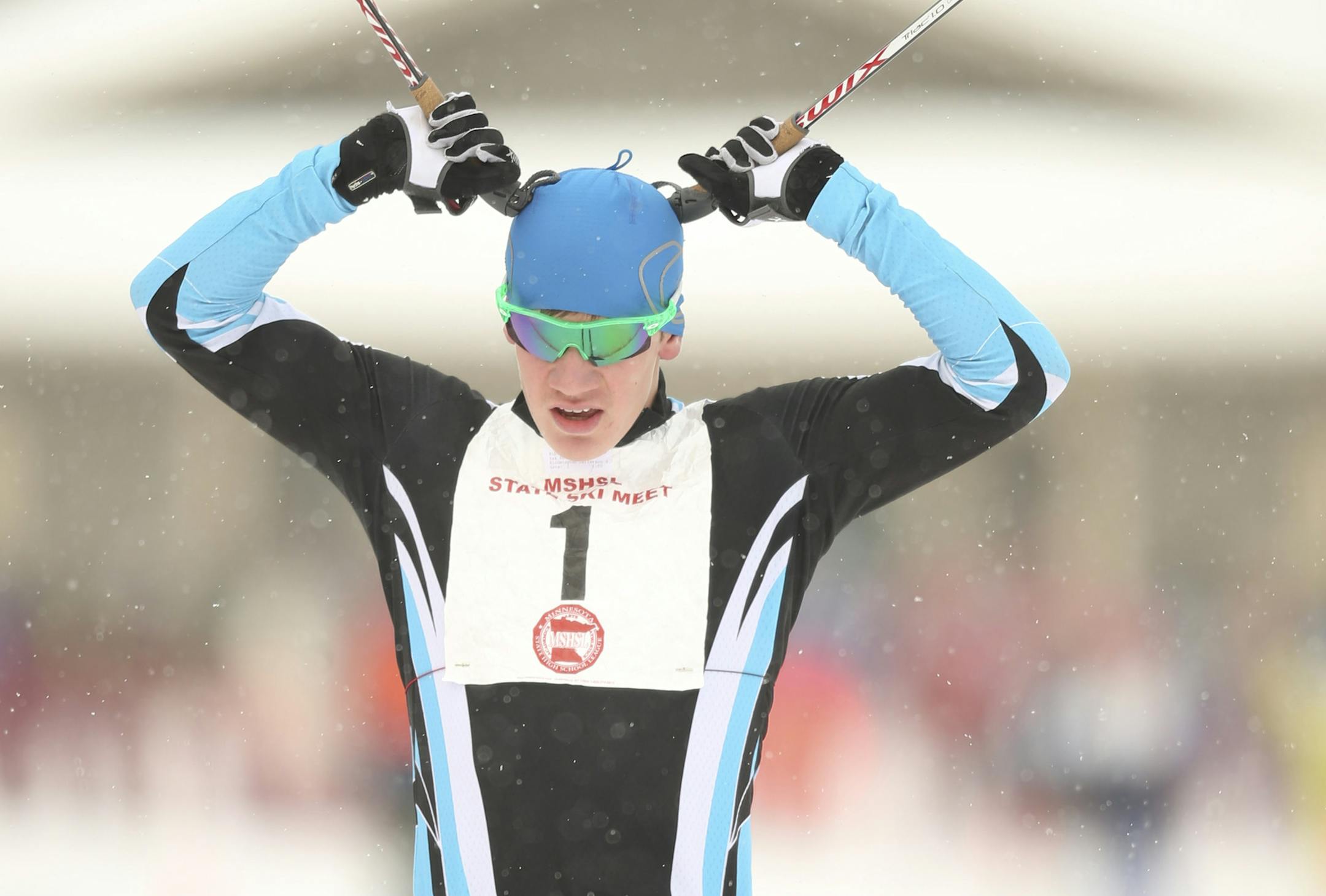 Bloomington Jefferson senior Zak Ketterson won the boys' Nordic individual title two years ago as a sophomore.