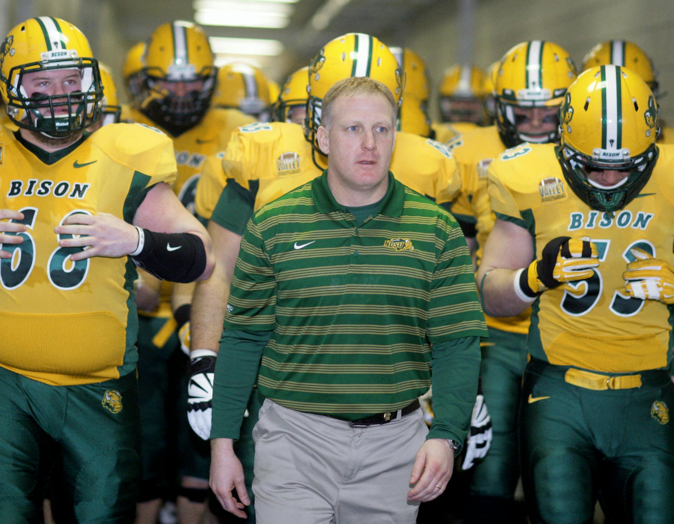 North Dakota State head coach Chris Klieman