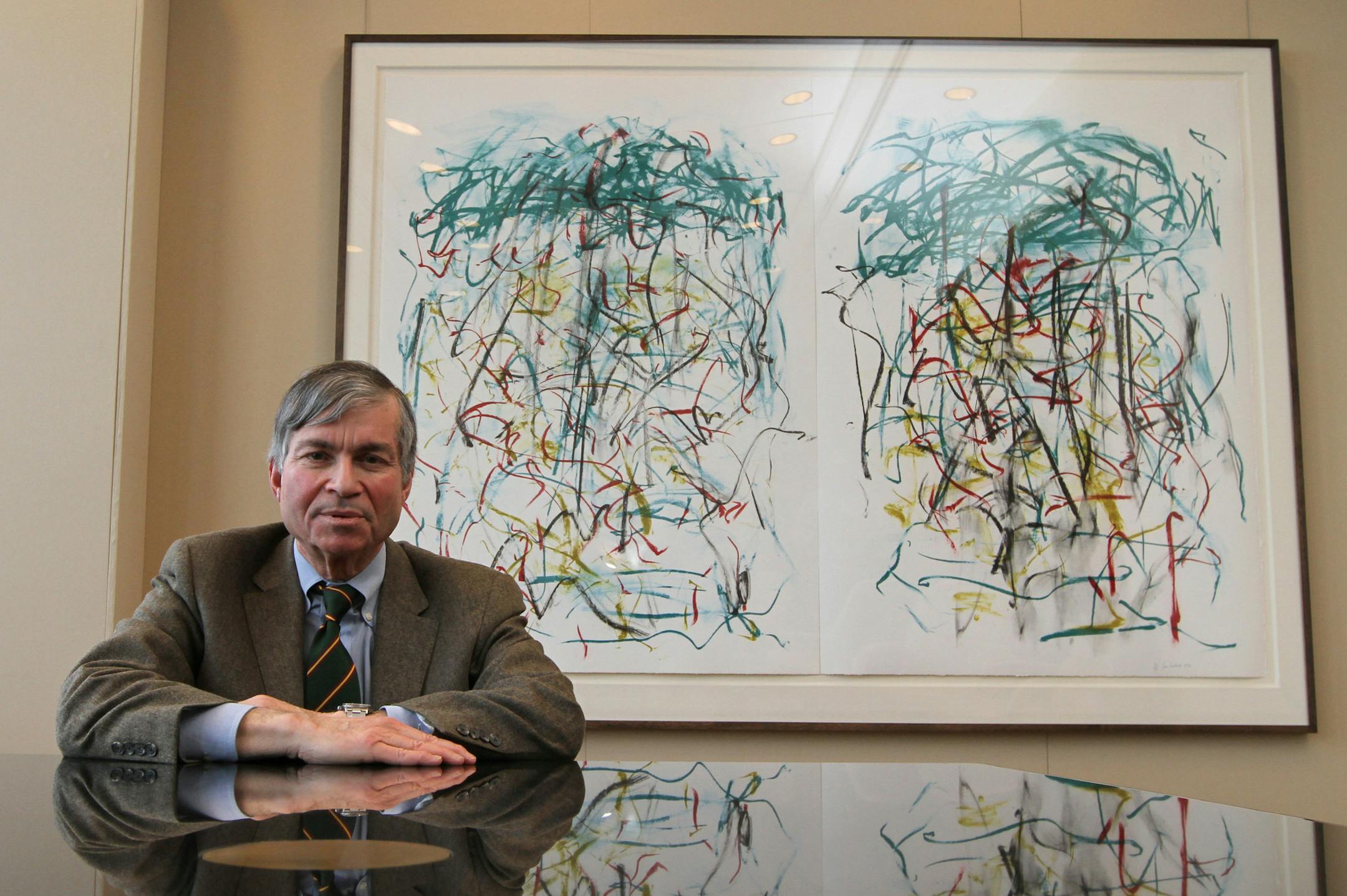 Dorsey & Whitney Managing Partner Ken Cutler talked about the law firm during an interview on 2/28/13. After five years of declining profits, the Minneapolis law firm of Dorsey & Whitney hopes 2013 is a turnaround year. With a new management team in place after the surprising departure of managing partner Marianne Short, the firm's leaders are optimistic about prospects for the near future.] Bruce Bisping/Star Tribune bbisping@startribune.com Ken Cutler/source.