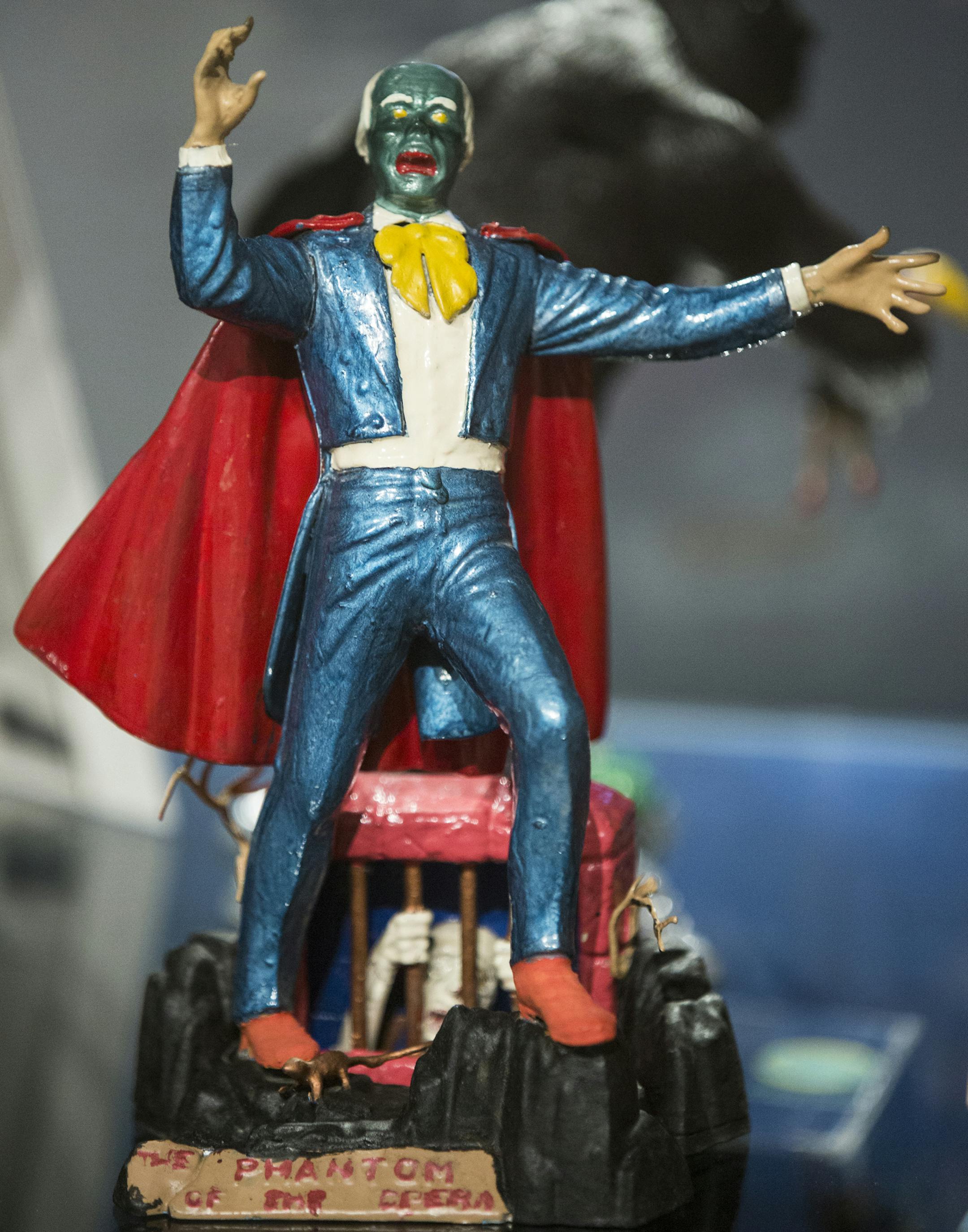 A hand painted Phantom of the Opera model from the 1960s.