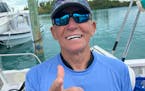As a young man, Roy Pinder of Spanish Wells in the Bahamas could free dive 70 feet. But on one spearfishing trip, he couldn't evade a shark.