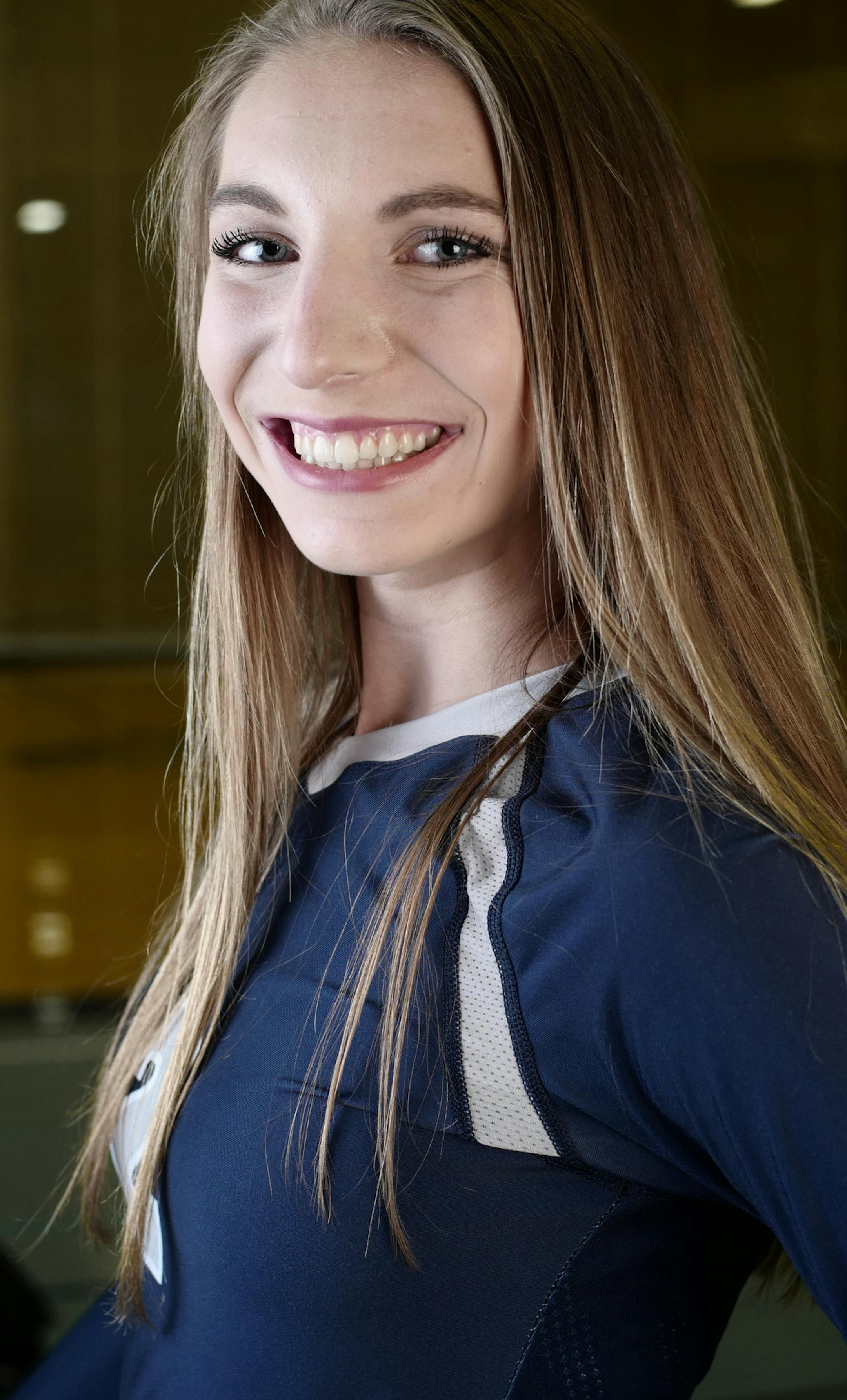 Sydney Hilley plays for Champlin Park and is the Metro Player of the Year.]Volleyball All-Metro Team and Metro Player of the Year. All six players will gather at Concordia of St. Paul's Gangelhoff Center.
Richard Tsong-Taatarii/rtsong-taatarii@startribune.com