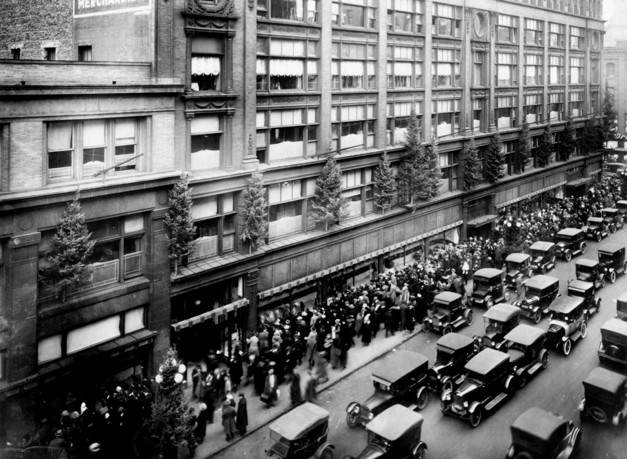 April 1990 Christmas Windows - Dayton's Circa 1923.