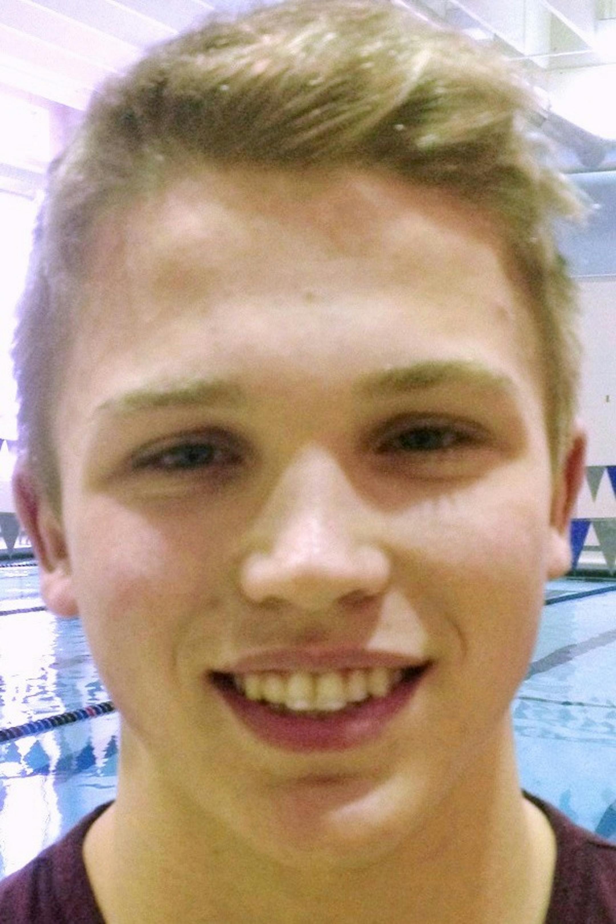 Kevin McPherson, Tartan swimming, sr., 2013