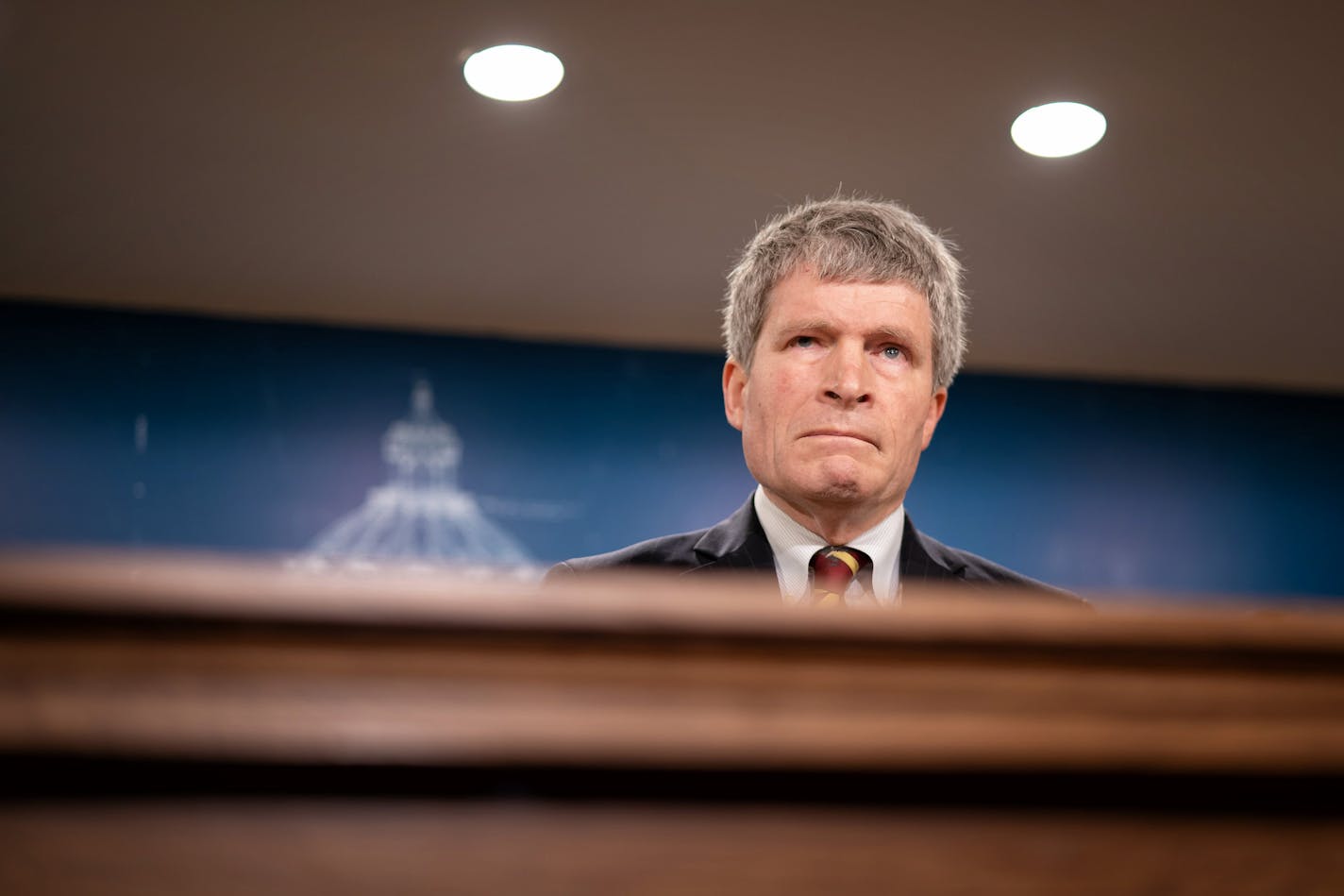 Lifelong Republican Richard Painter announced his candidacy for U.S. Senate as a Democrat on Monday, April 30, 2018.