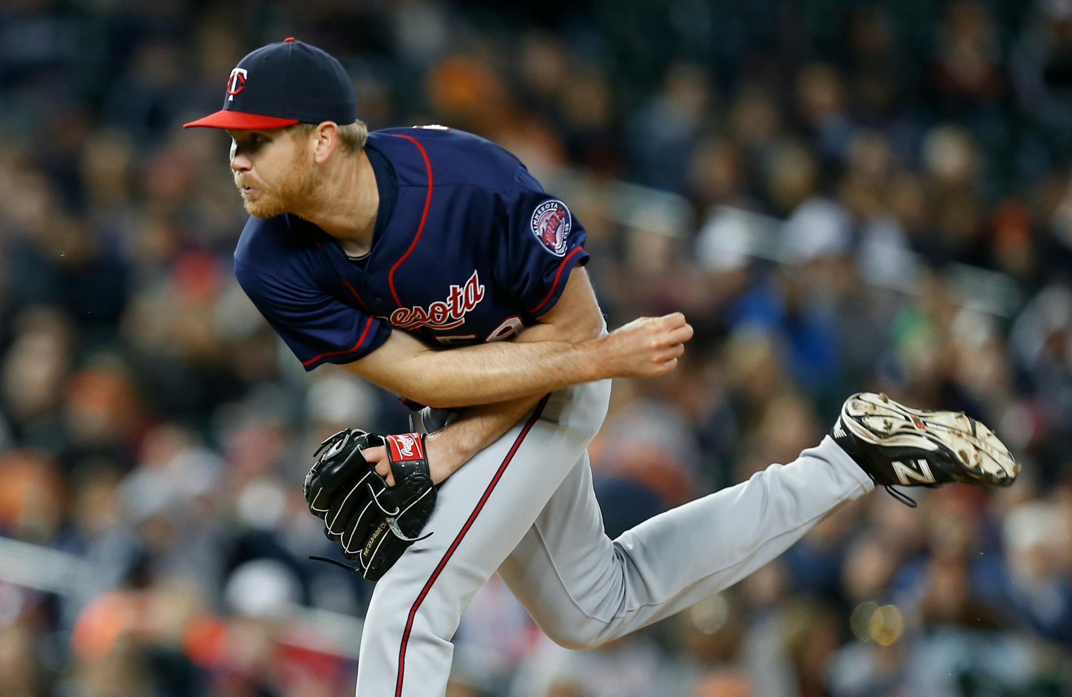 Twins reliever Michael Tonkin, who was sent to Class AAA Rochester after Wednesday's games, has a 5.73 ERA in 16 major league appearances this season.
