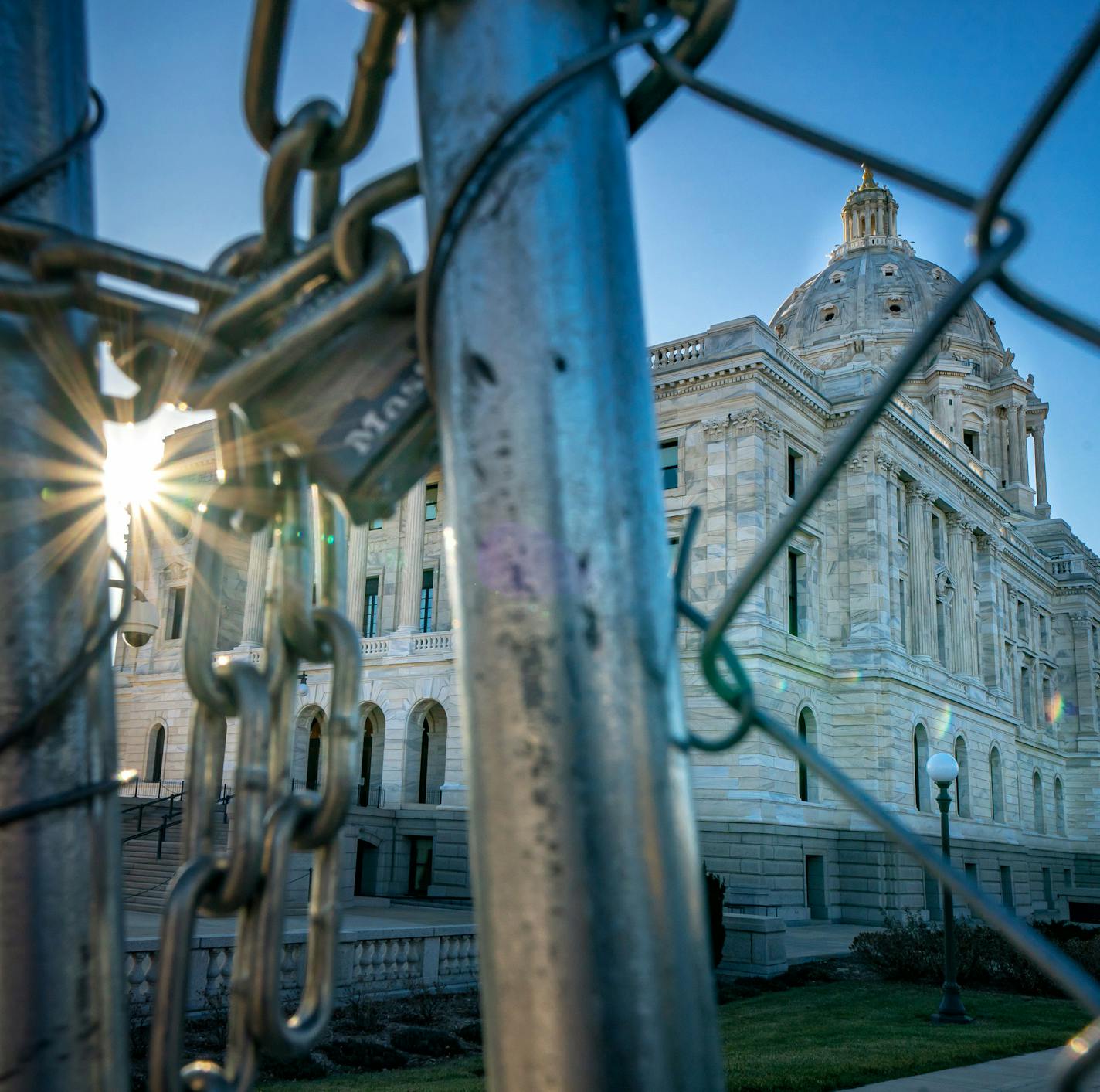 Fencing around the State Capitol was erected during the riots that followed George Floyd's death. It's now expected to stay in place into 2021.