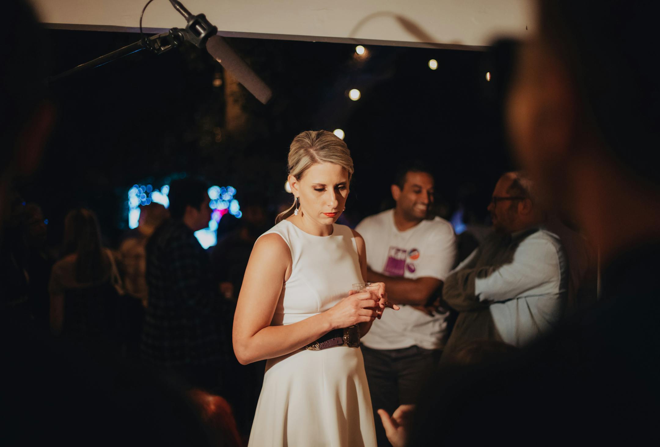 FILE -- Katie Hill, then a first-time Democratic candidate, during her watch party in Santa Clarita, Calif., on June 5, 2018. The California freshman denied a report of a relationship with a congressional aide, which House rules forbid, but refused to comment on whether she was intimately involved with a campaign staff member. (Rozette Rago/The New York Times)