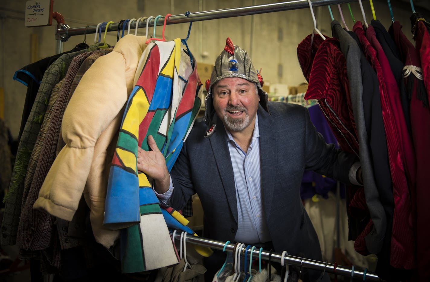 Ward Eames is the president and founder of the National Theatre for Children headquarters on Monday, October 31, 2016, in Golden Valley, Minn. ] RENEE JONES SCHNEIDER &#x2022; renee.jones@startribune.com