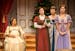 L-R: Jane Bennet Bingley (Roshni Desai), Mary Bennet (Christian Bardin), Elizabeth &#x2018;Lizzie&#x2019; Bennet Darcy (Sun Mee Chomet) and Lydia Benn