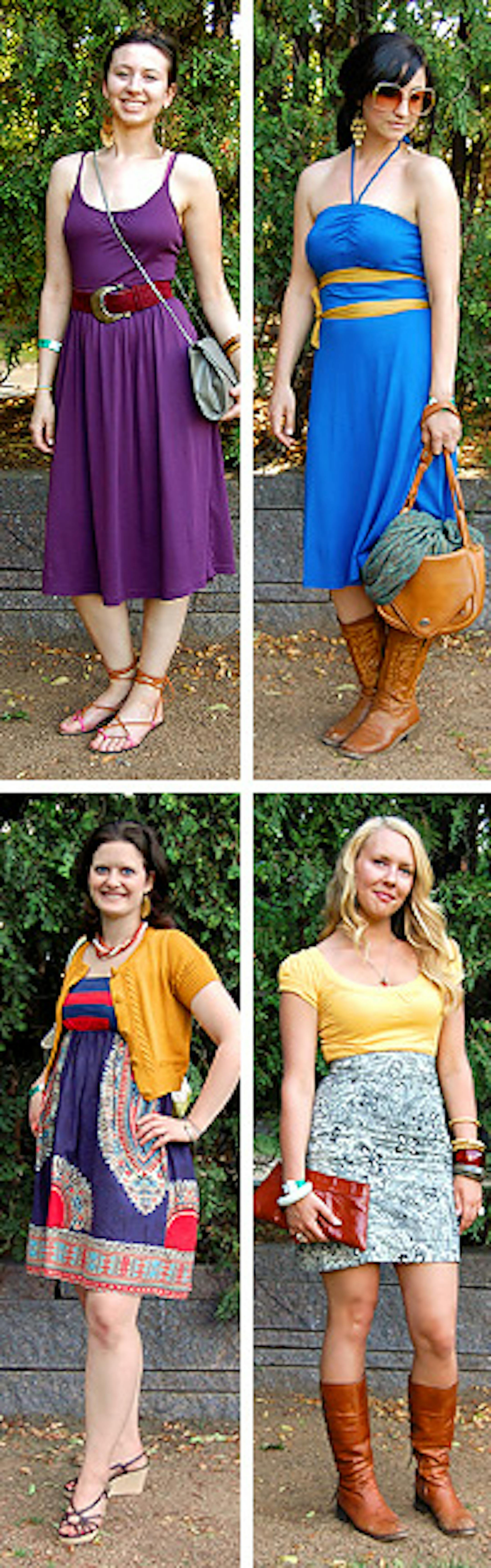 Clockwise from top - Kaleena Miller, Colette Hannahan, Gretchen Mitchell, Rachel Herder