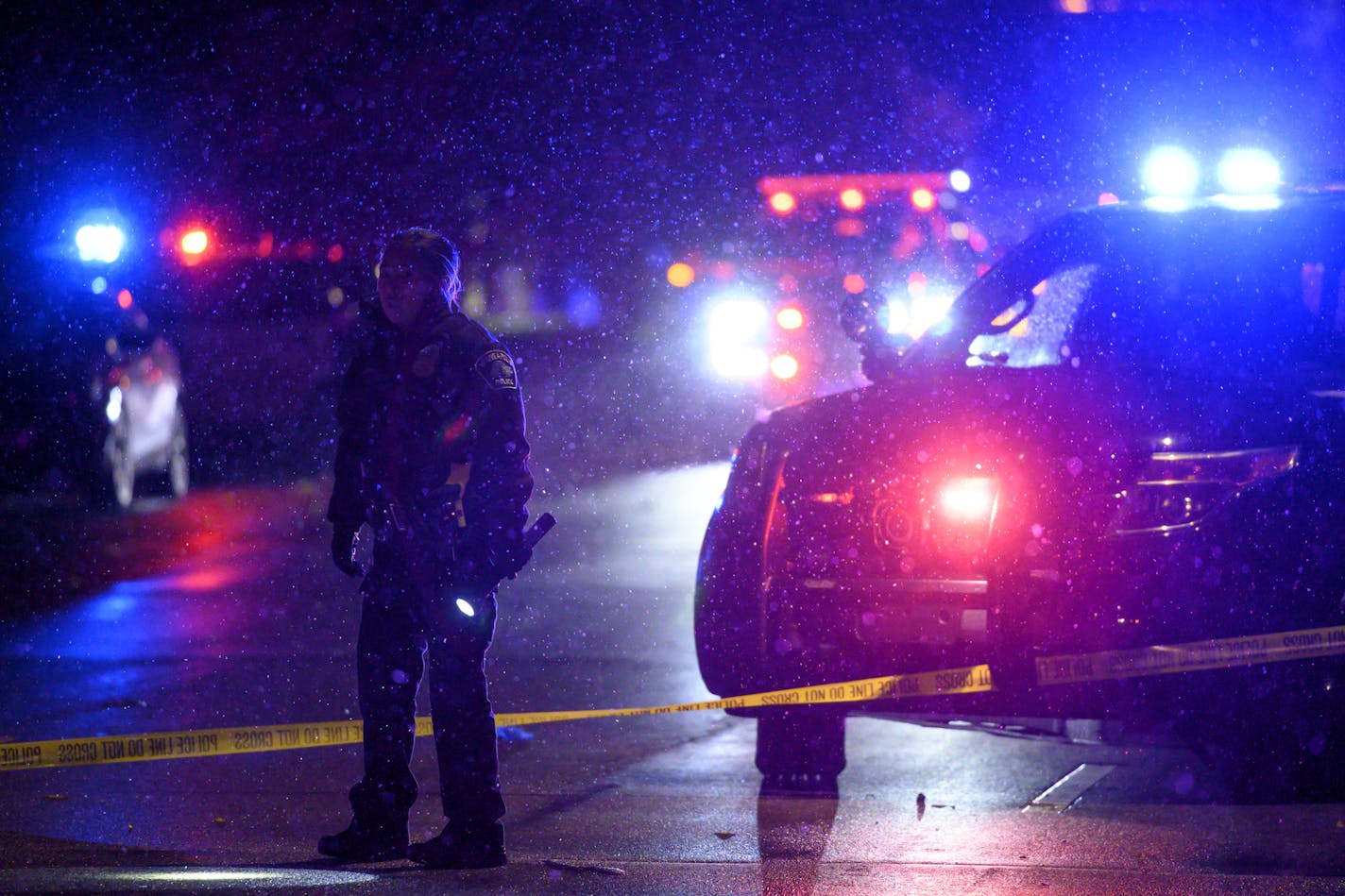 Minneapolis Police investigated the scene where a shooting victim was found dead on Lyndale Avenue North near 18th Avenue North Friday night. ] Aaron Lavinsky &#x2022; aaron.lavinsky@startribune.com Police investigated a homicide on Lyndale Avenue North near 18th Avenue North on Friday, Oct. 11, 2019 in Minneapolis, Minn.