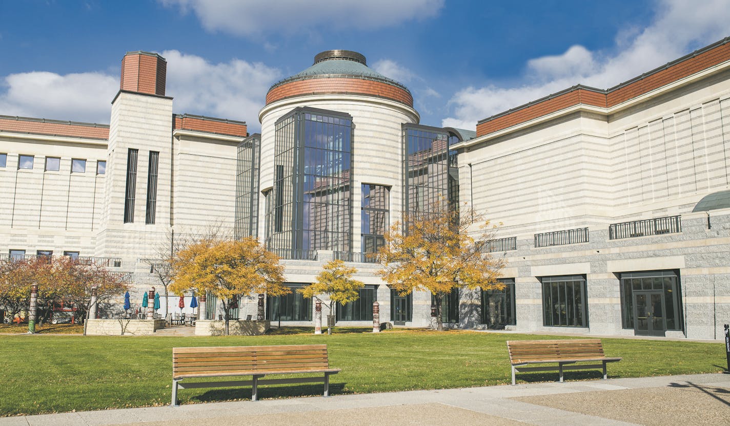 Minnesota History Center exterior Photo by Rebecca Studios, courtesy Minnesota Historical Society