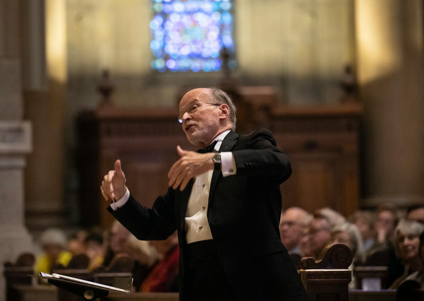 Philip Brunelle, artistic director of VocalEssence, is advocating common-sense approach to returning to full-scale choral singing.