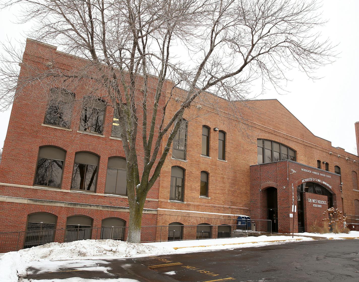 The Hayden Center in St. Paul was renamed Kellogg Center after being purchased from the archdiocese.