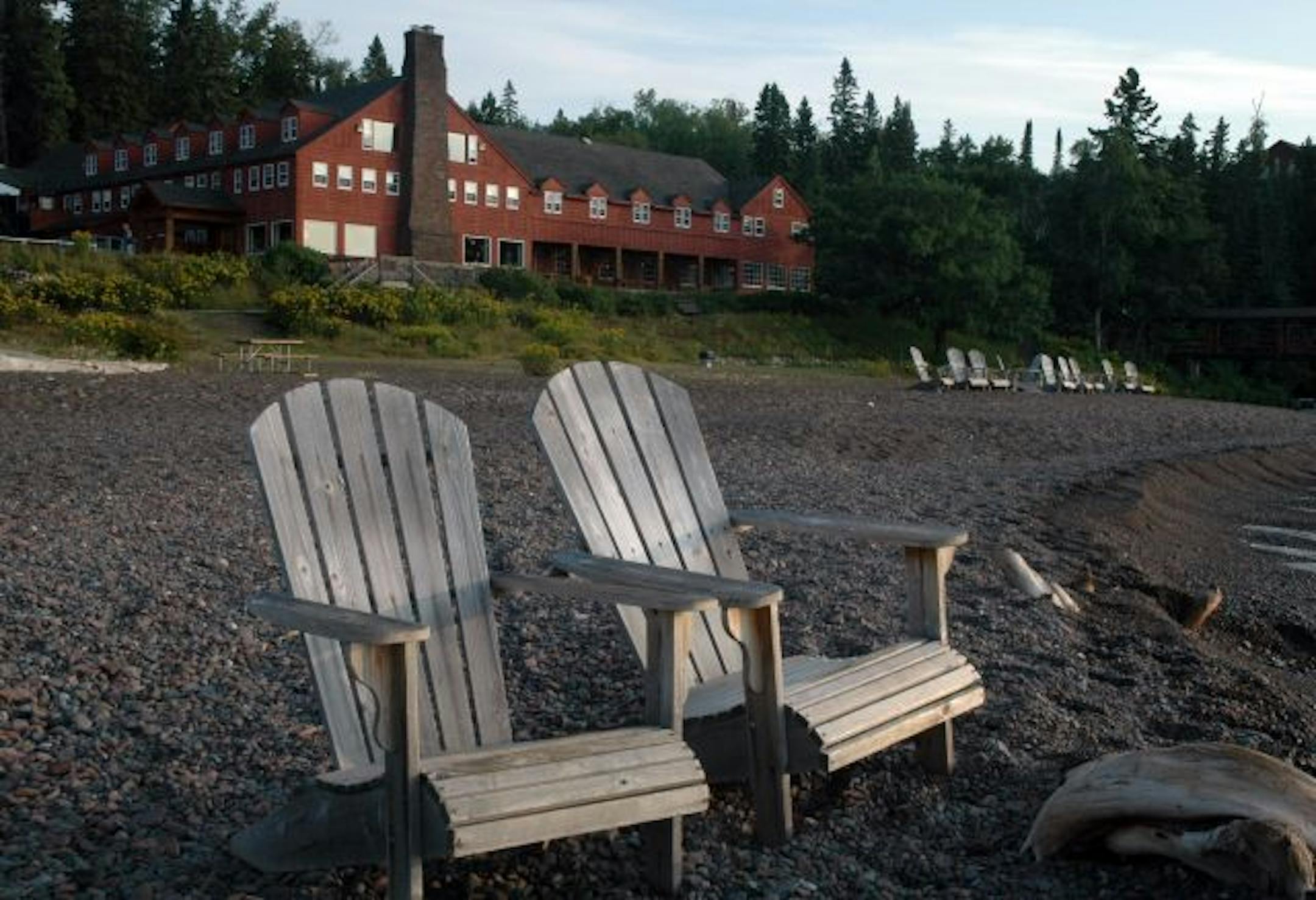 The Lutsen Lodge and Resort is celebrating its 125th birthday this fall. Fires destroyed the resort's first buildings.